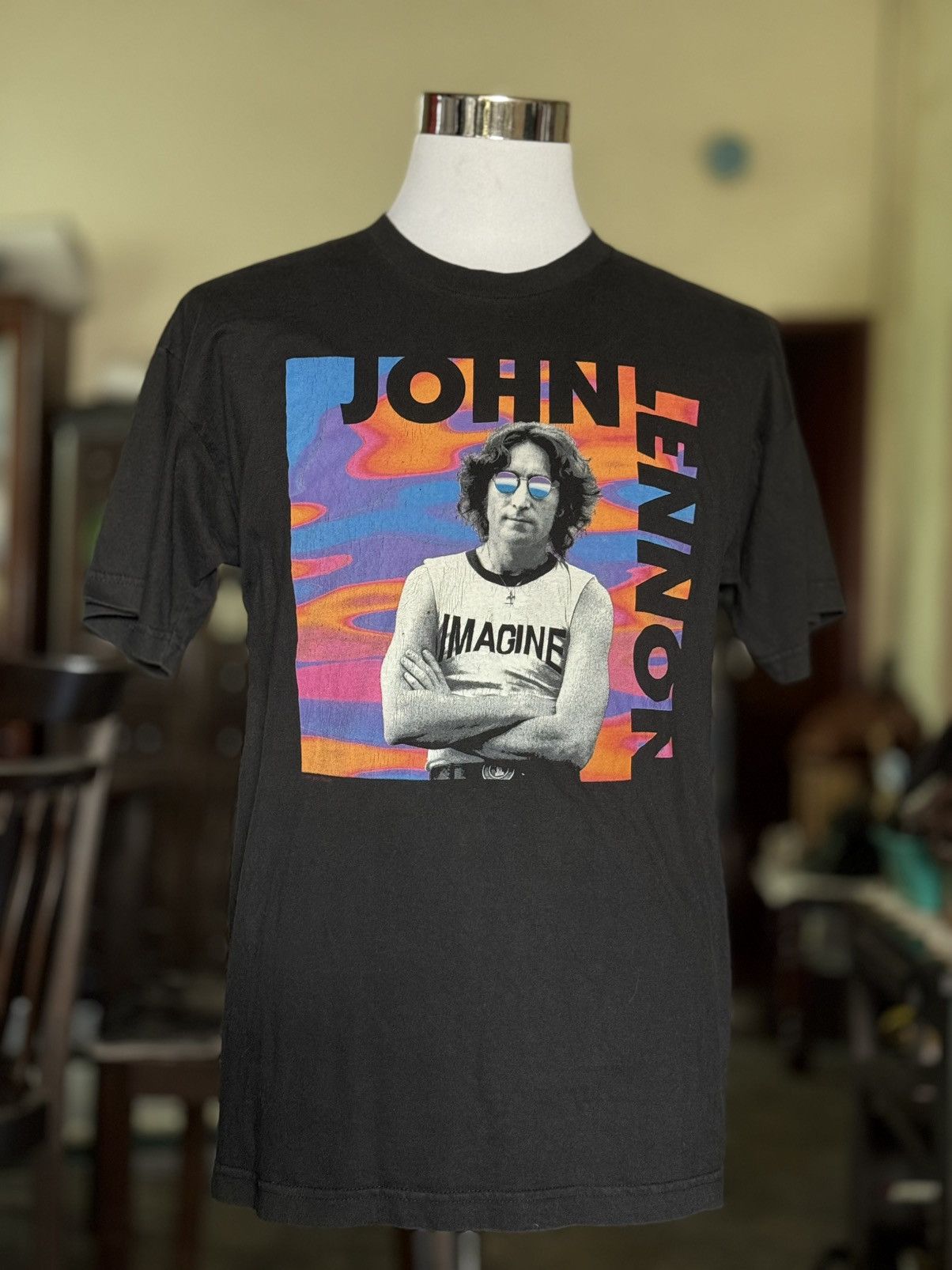 Other Vintage John Lennon Imagine Tee | Cronies Tag | Late 90s | L Size US L / EU 52-54 / 3 - 1 Thumbnail
