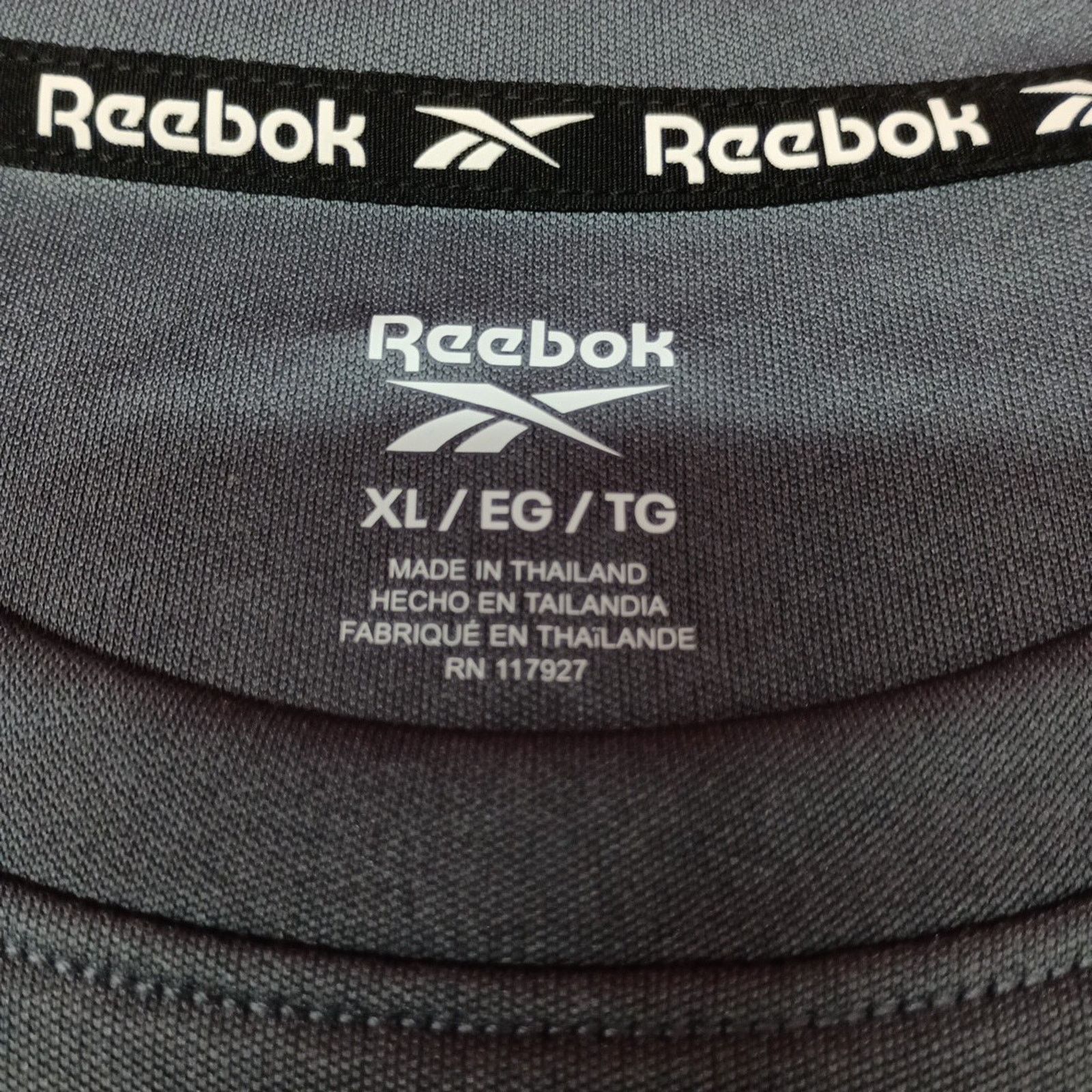 Reebok Reebok Men’s Training Tech Tee Silky/Soft Size XL Gray NWT Size US XL / EU 56 / 4 - 3 Thumbnail