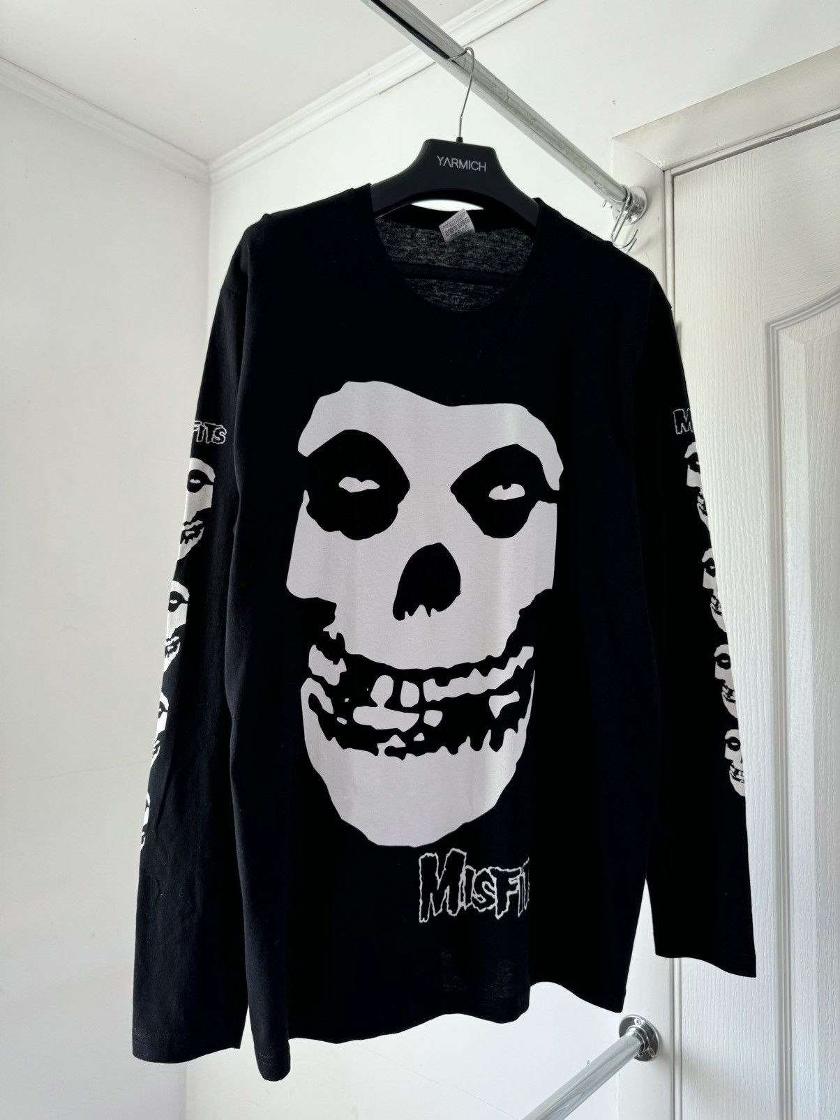 Band Tees Misfits Y2K Faced Longsleeve Tee Size US XL / EU 56 / 4 - 3 Thumbnail