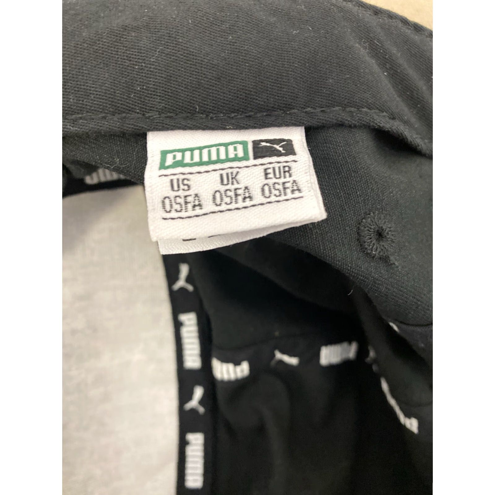 Puma PUMA Adjustable 5 Panel Baseball Cap One Size Black Unisex Adults Size ONE SIZE - 4 Thumbnail