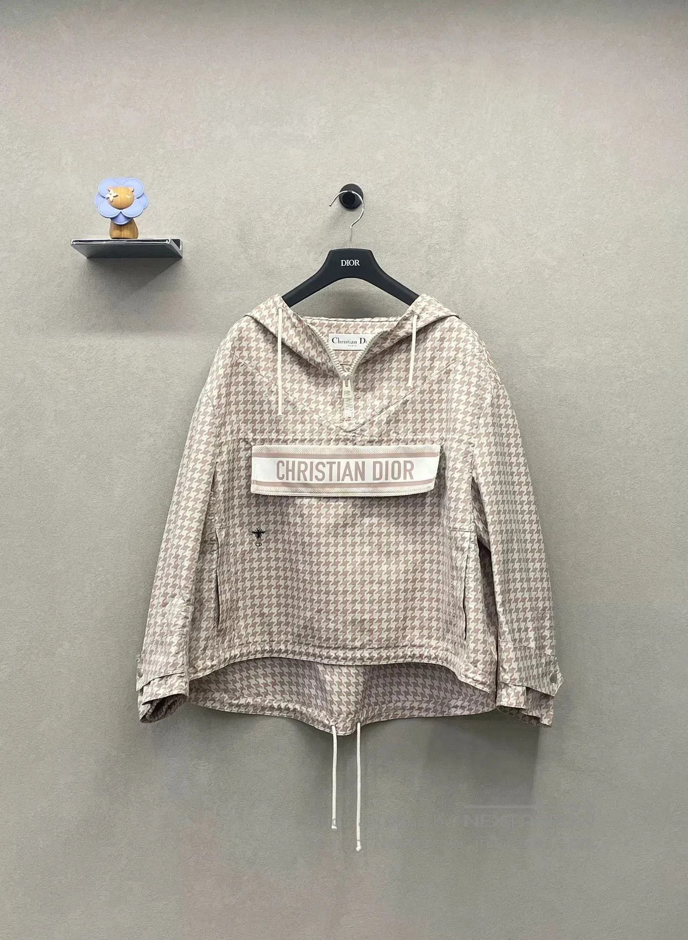 Dior Dior Houndstooth Hooded Windbreaker. Size US XS / EU 42 / 0 - 1 Thumbnail