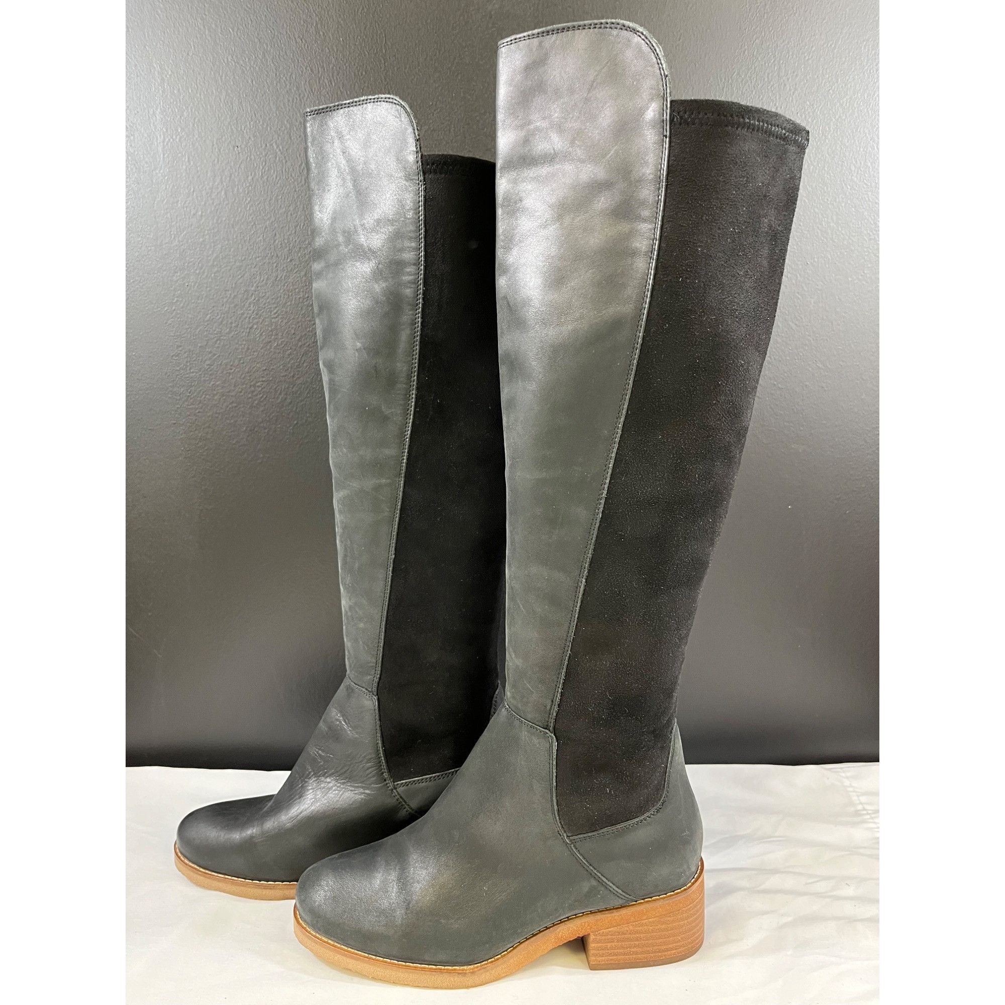 Lucky Brand Lucky Brand Tilaree Womens Black Knee High Boots Shoes Size Size US 6.5 / IT 36.5 - 5 Thumbnail