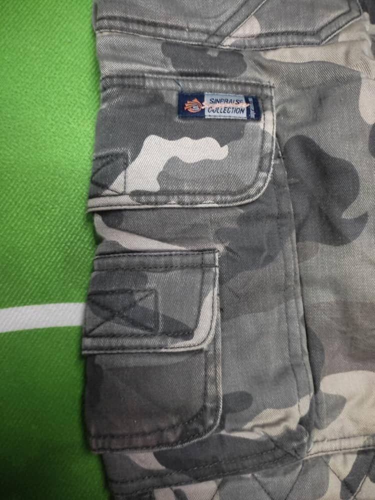 Vintage VINTAGE CAMOUFLAGE TACTICAL CARGO PANTS BAGGY DOUBLE LAYER Size US 34 / EU 50 - 8 Thumbnail