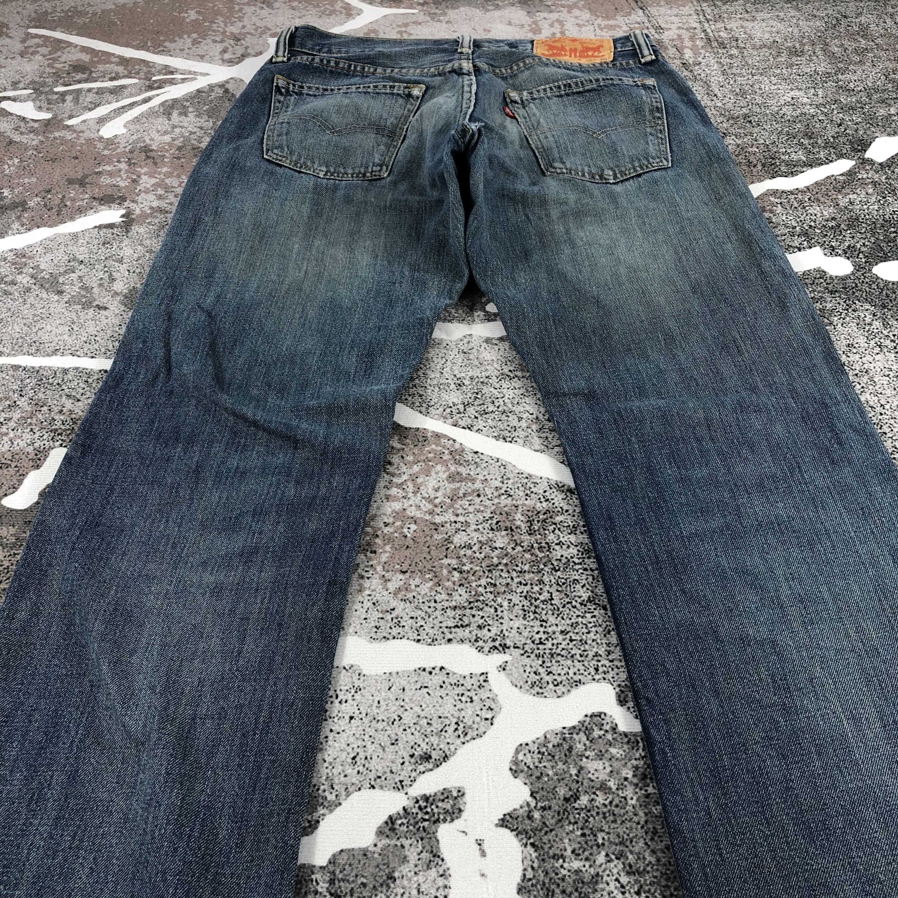 Levi's Levis 514 Jeans Dark Wash Denim KJ568 Size US 29 - 4 Thumbnail
