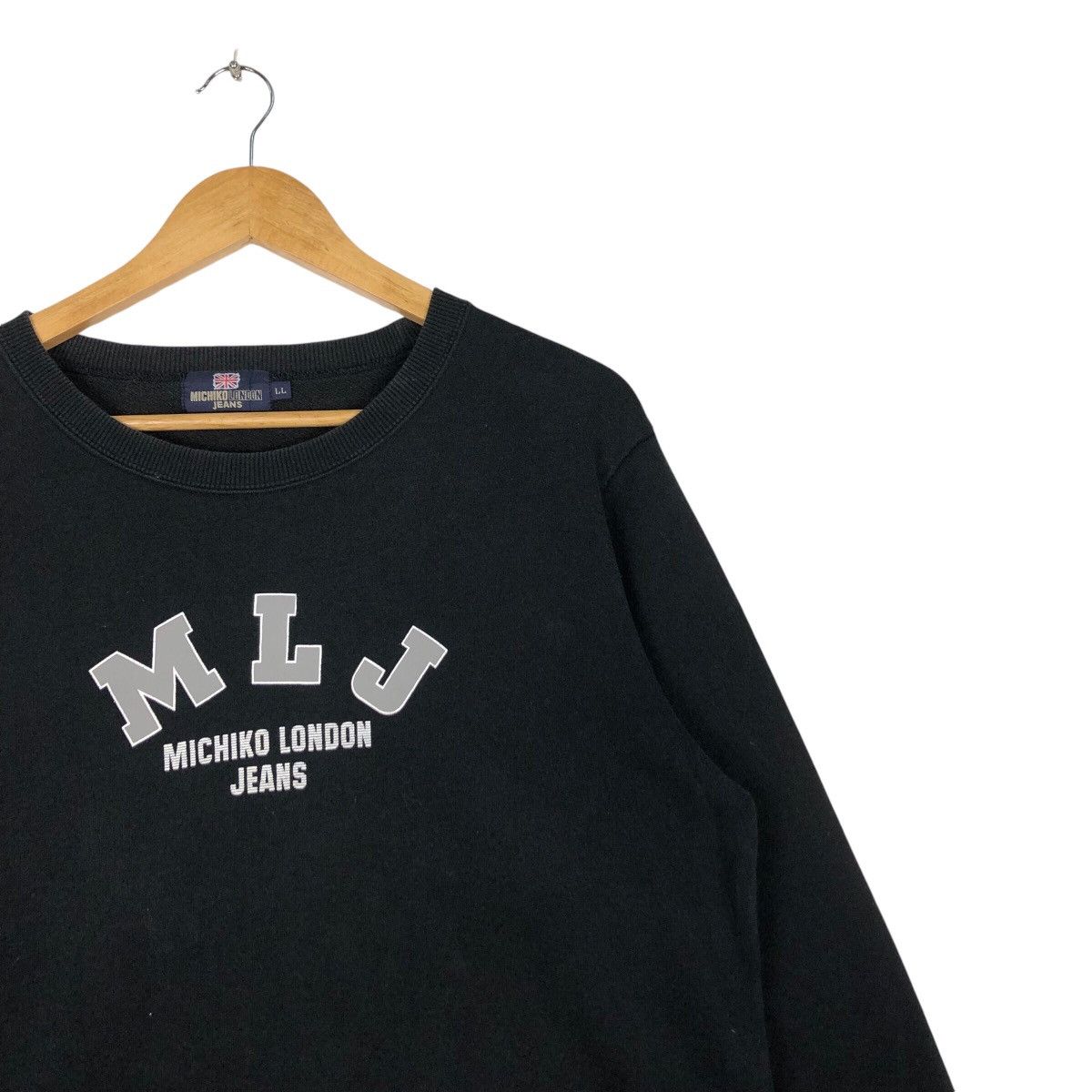 Michiko Koshino London × Vintage Vintage Michiko London Koshino Jean Sweatshirt Jumper Rare Size US M / EU 48-50 / 2 - 5 Thumbnail