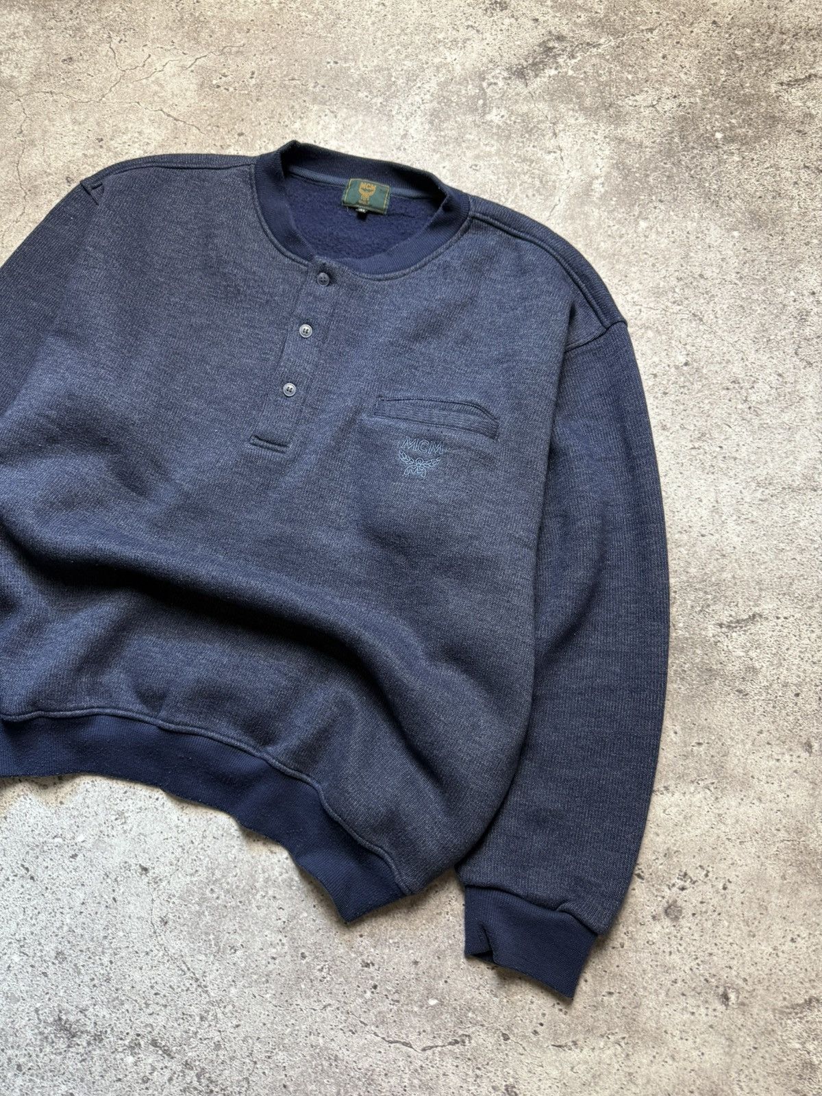 Vintage Vintage MCM Golf sweater 1/4 90s Y2K Size US L / EU 52-54 / 3 - 2 Thumbnail