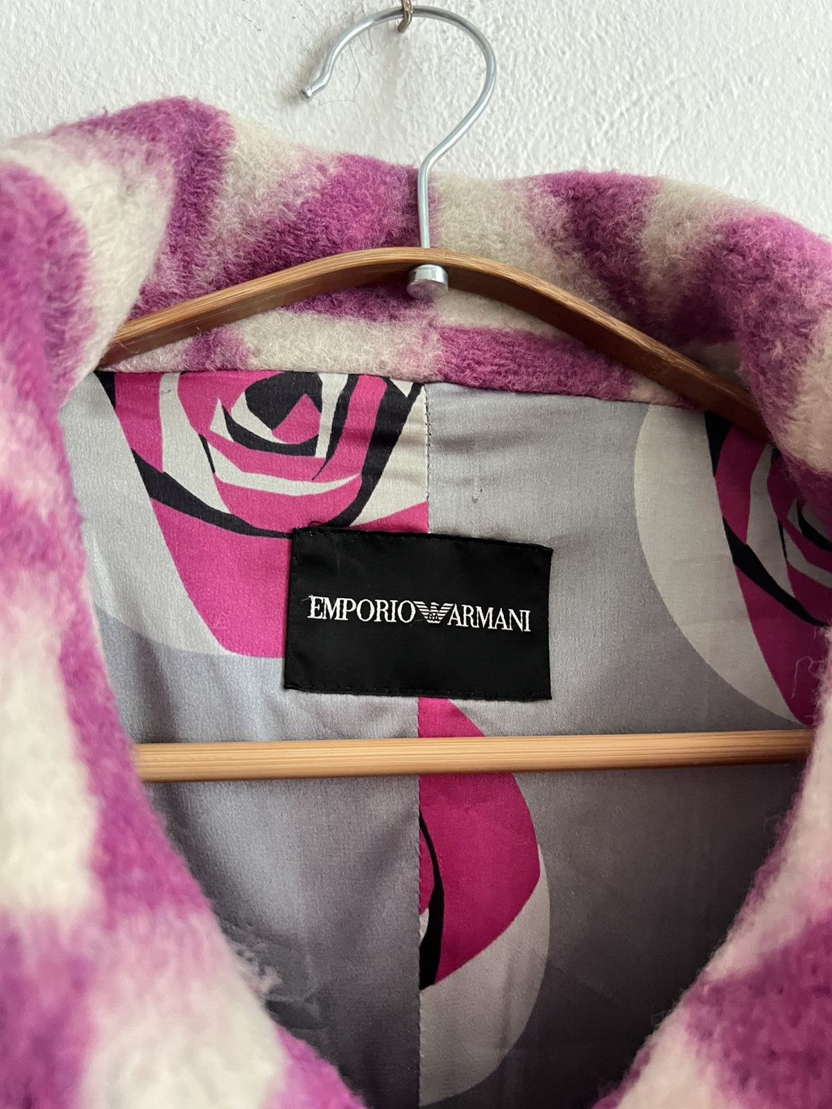 Emporio Armani 2007 Emporio Armani Pattern jacket Size M / US 6-8 / IT 42-44 - 2 Thumbnail