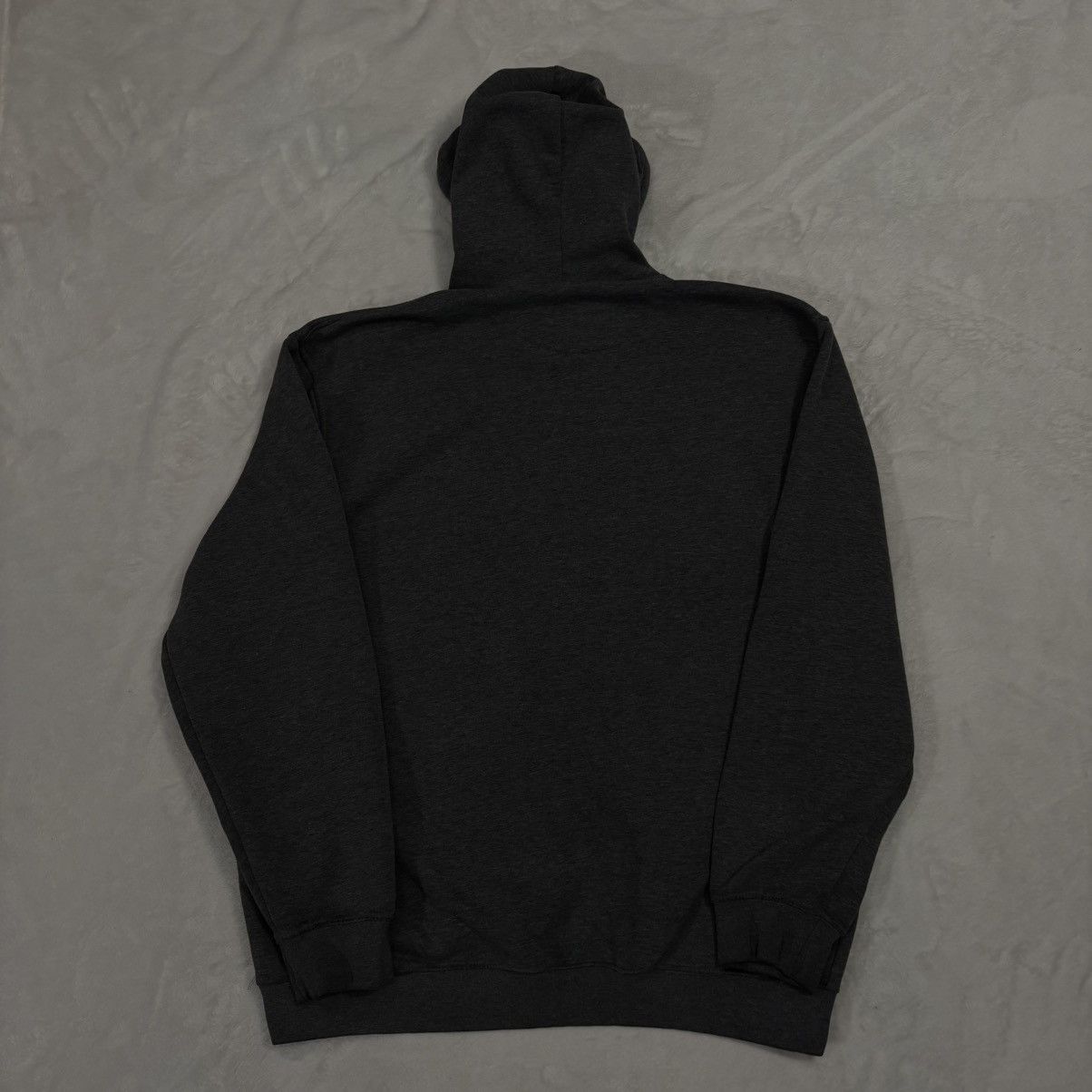 Nike Vintage Nike Hoodie Sweatshirt Charcoal Faded Y2K Swoosh (M) Size US M / EU 48-50 / 2 - 9 Thumbnail
