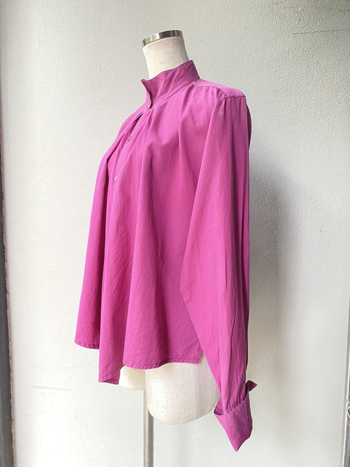 Kenzo KENZO Magenta High-Neck Shirt Size M / US 6-8 / IT 42-44 - 8 Thumbnail