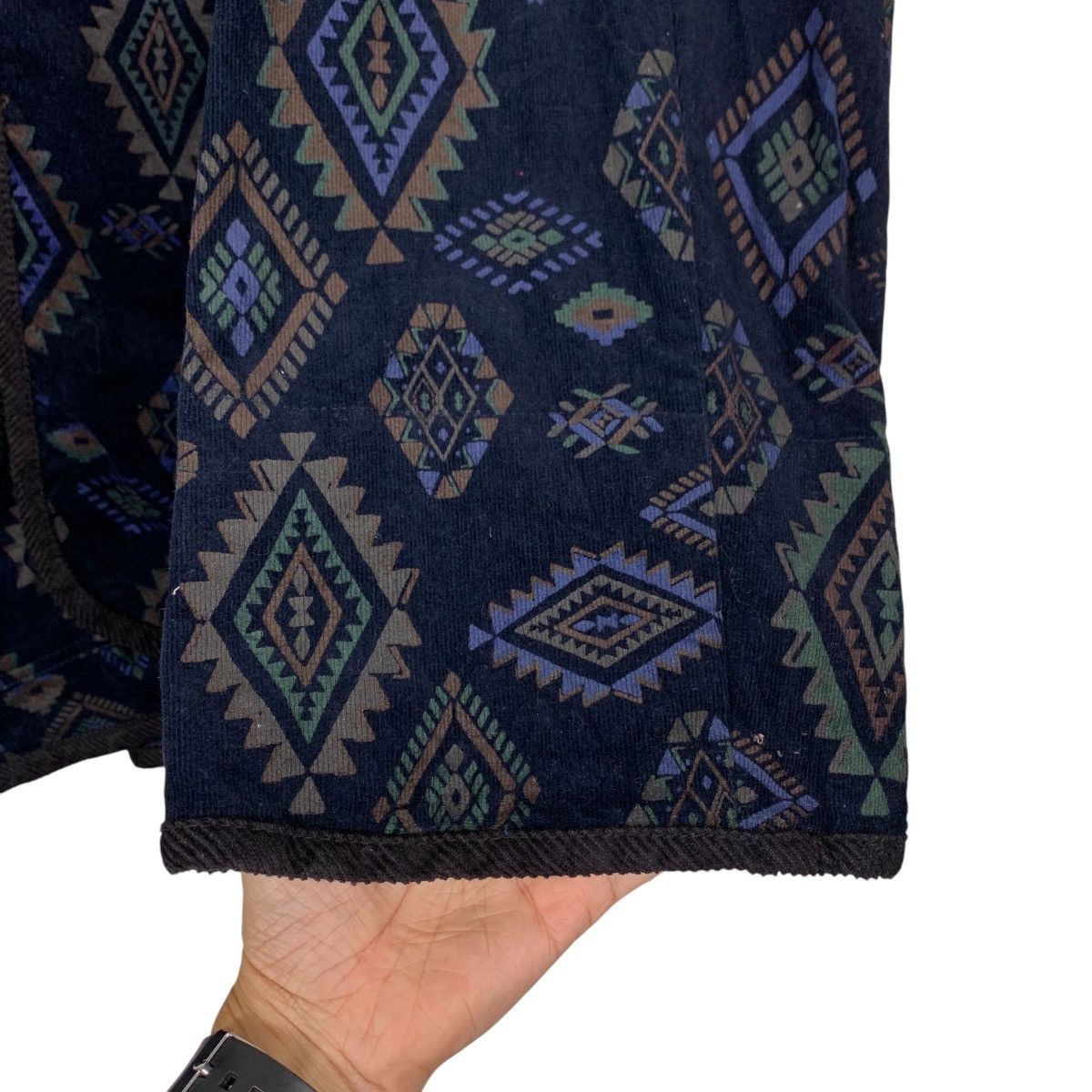 Japanese Brand TITICACA Motif Design Single Button Casual Jacket #2248-C99 Size US L / EU 52-54 / 3 - 13 Thumbnail