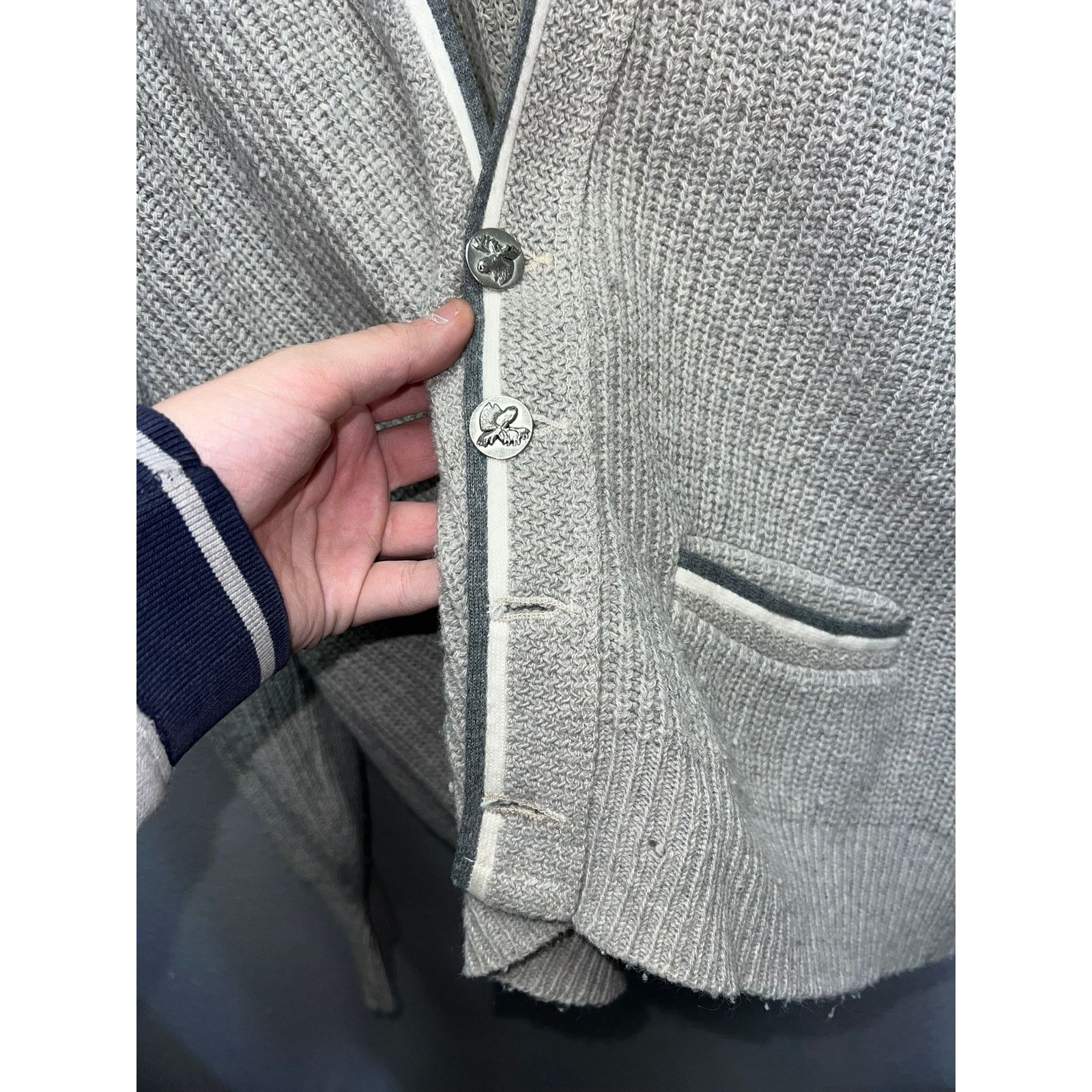 Vintage Vintage Mcgregor Cardigan Sweater Scandia Sports Oslo 80s XL Size US XL / EU 56 / 4 - 4 Thumbnail