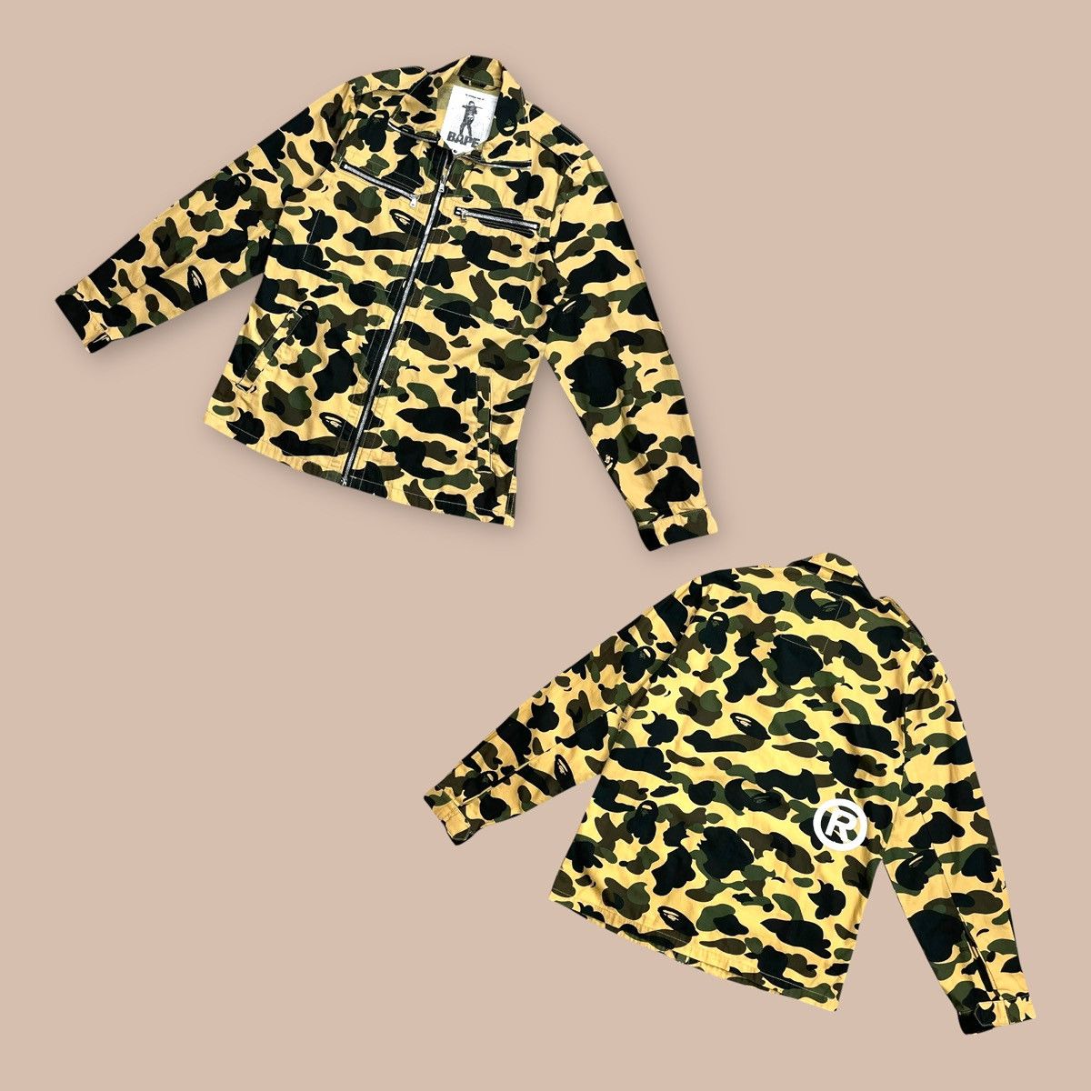 Bape OG2000's BAPE 1st Camo L/S Zip Up Jacket Size US M / EU 48-50 / 2 - 1 Thumbnail