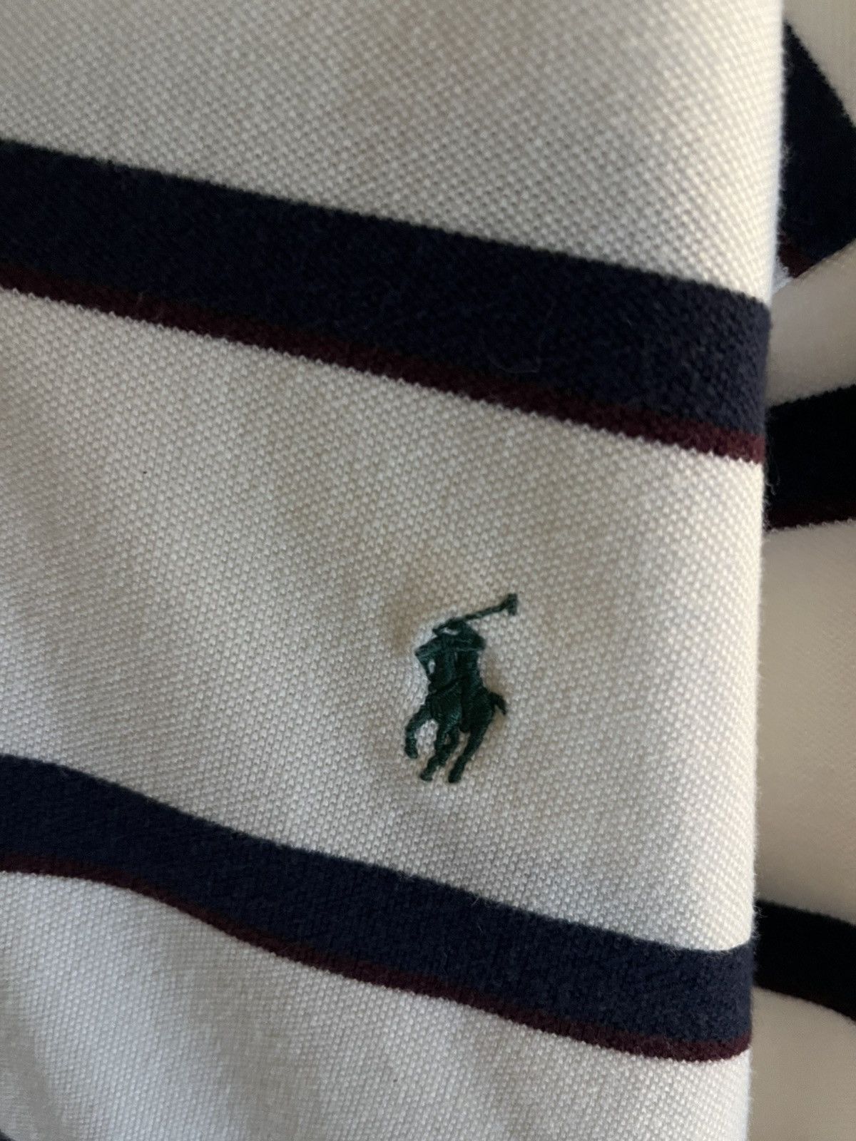 Polo Ralph Lauren Striped polo with green horse Size US XXL / EU 58 / 5 - 3 Thumbnail