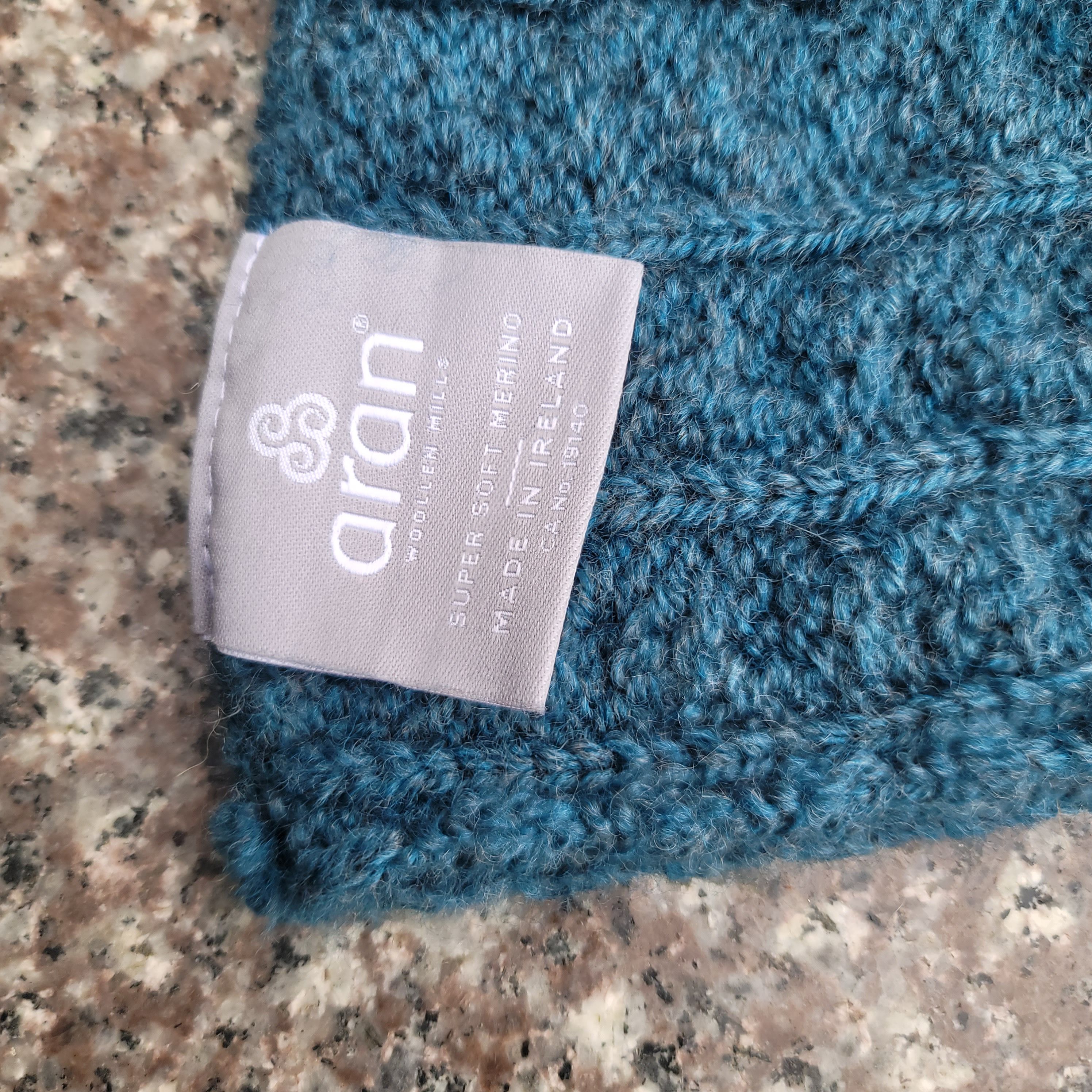 Aran Crafts Aran merino wool infinity scarf Size ONE SIZE - 6 Thumbnail