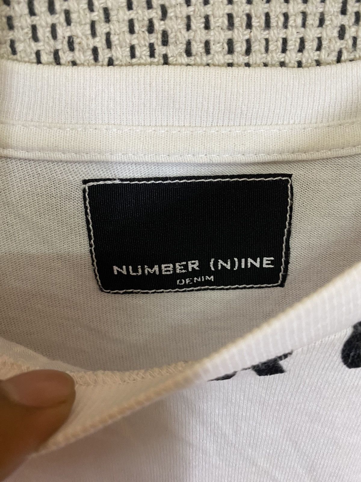 Number (N)ine ‼️NUMBER NINE DENIM TSHIRT NICE DESIGN‼️ Size US M / EU 48-50 / 2 - 3 Thumbnail