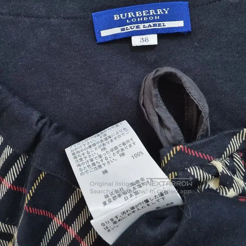 Burberry Burberry Spring Autumn Plaid Long Sleeve T-Shirt. Size M / US 6-8 / IT 42-44 - 7 Thumbnail