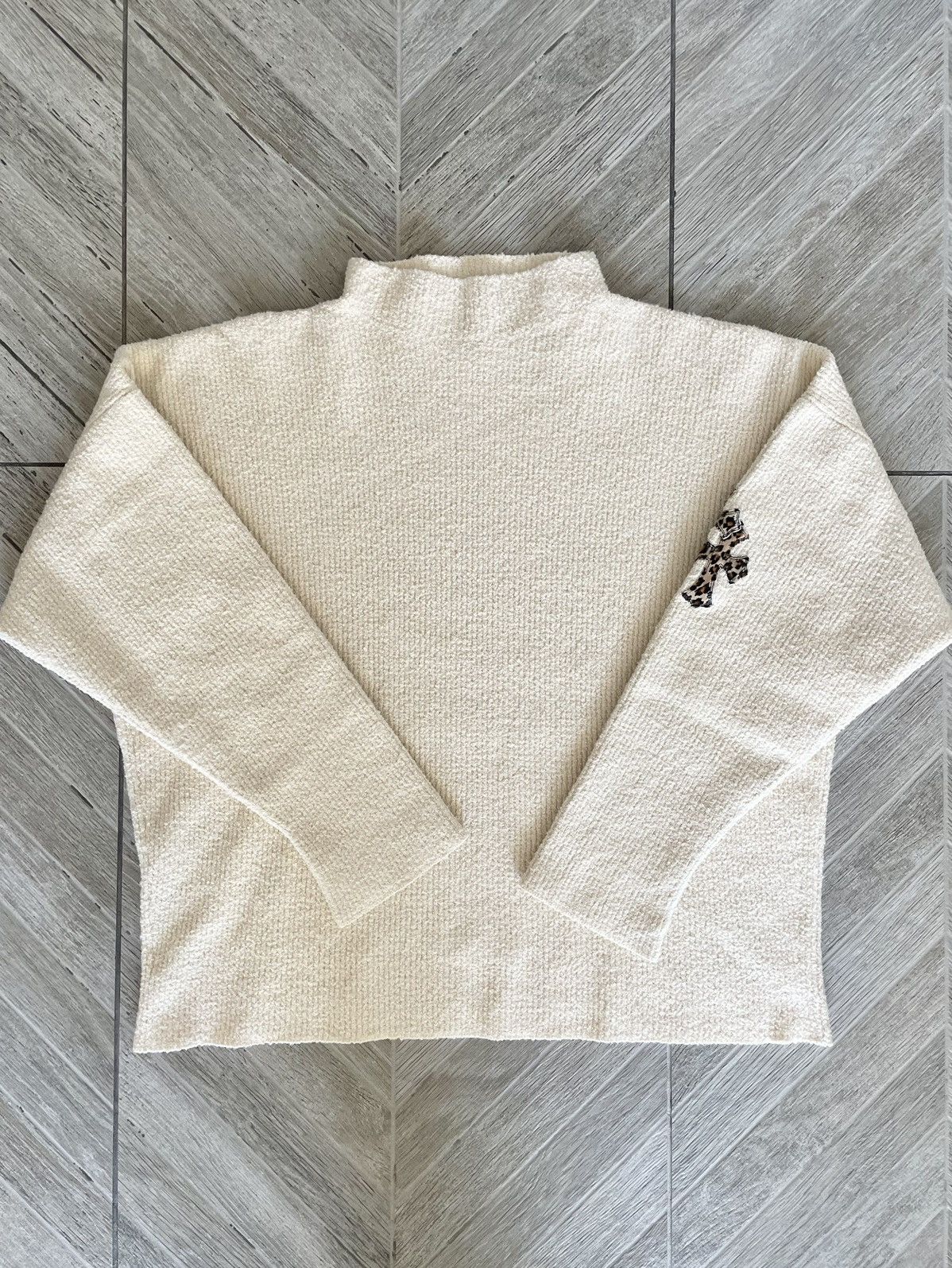 Chrome Hearts Chrome Hearts Knitted Cheetah Patch Sweater Size US S / EU 44-46 / 1 - 3 Thumbnail