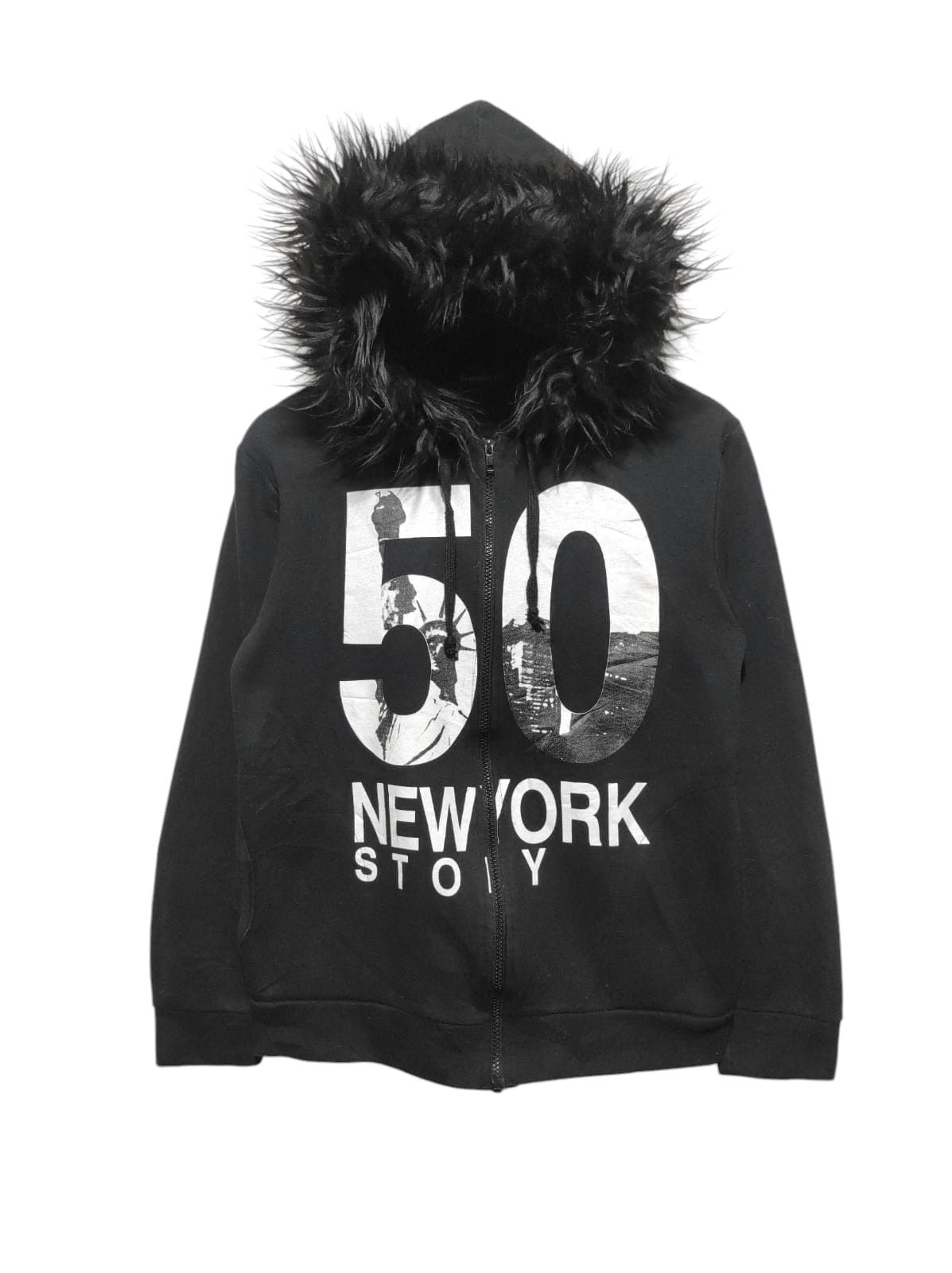 Japanese Brand Berkelekle New York 50 zip fur hoodie ifsix LGB style Size US S / EU 44-46 / 1 - 1 Thumbnail