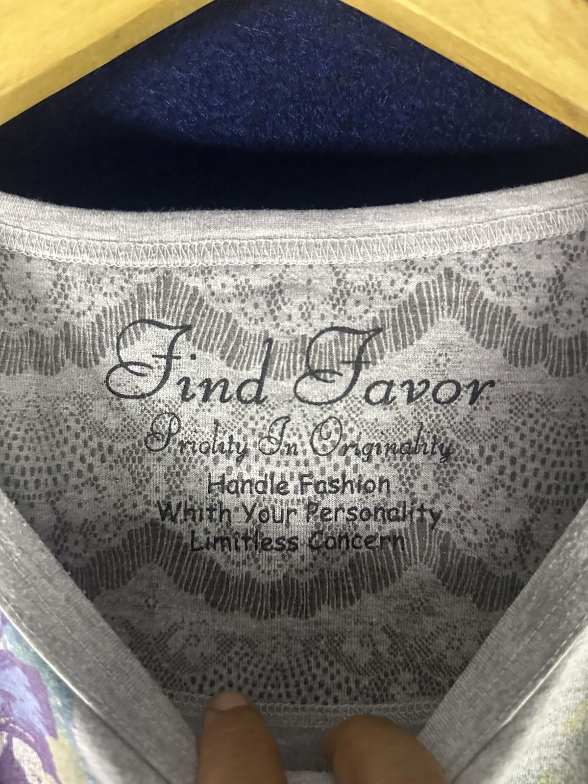Japanese Brand Japanese Find Favor GOA Style Tee Size L / US 10 / IT 46 - 4 Thumbnail