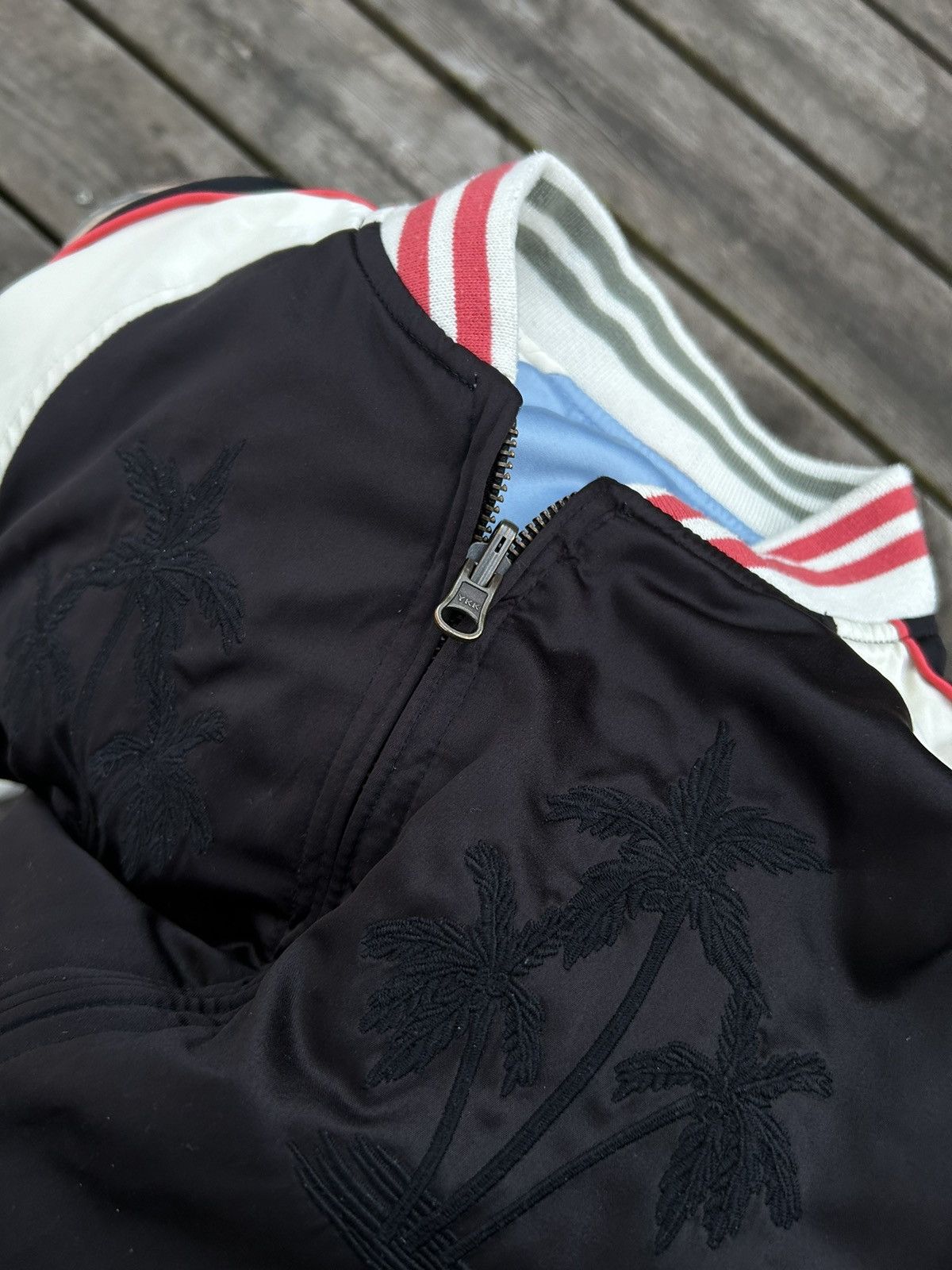 Levi's Levis San Francisco Reversible Bomber Jacket Size US S / EU 44-46 / 1 - 14 Thumbnail
