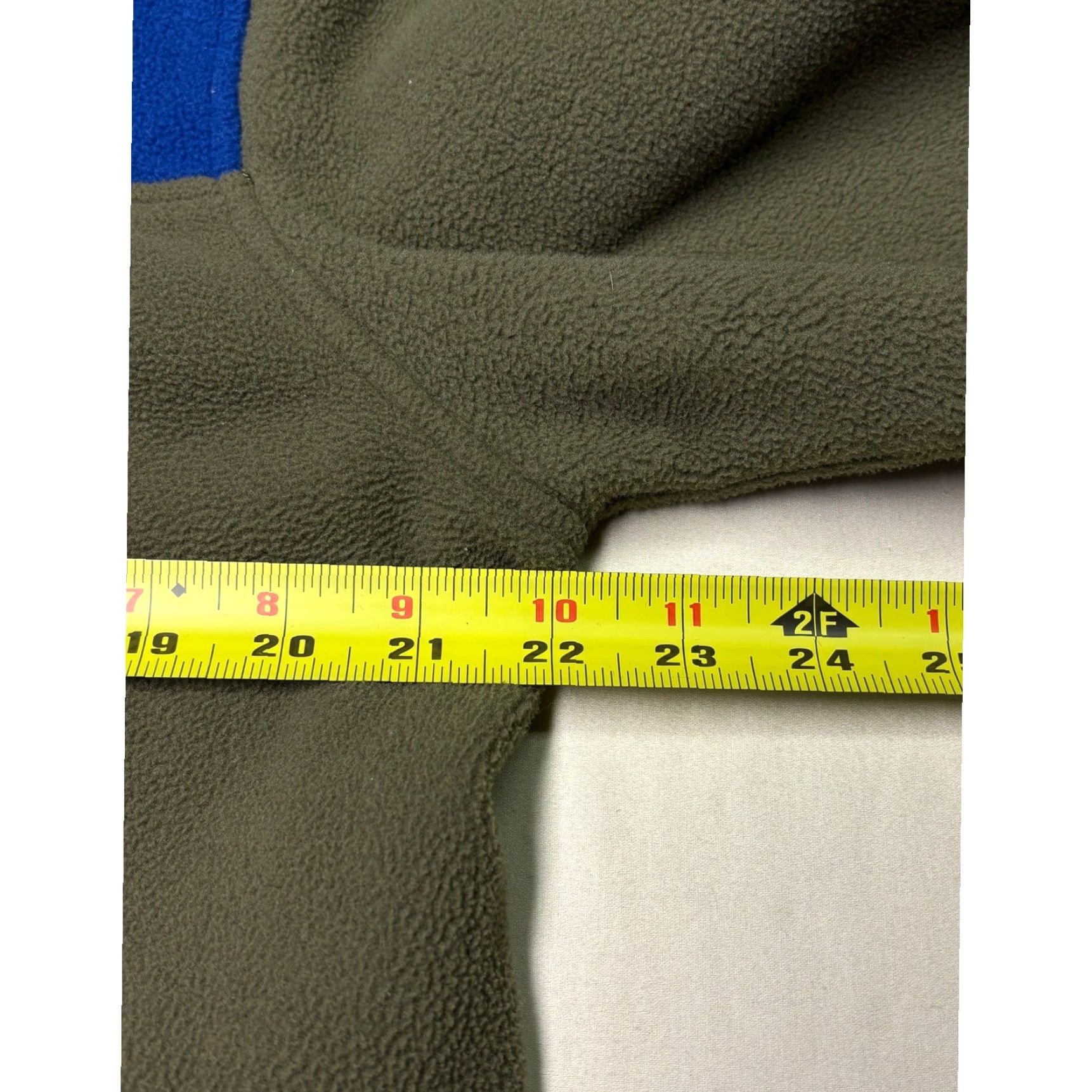 Brooks Brothers Brooks Brothers Men Fleece 1/4 Zip Pullover Khaki Blue Size L Casual Outdoor Shirt Pullover Mens Colorblock Size US L / EU 52-54 / 3 - 7 Thumbnail