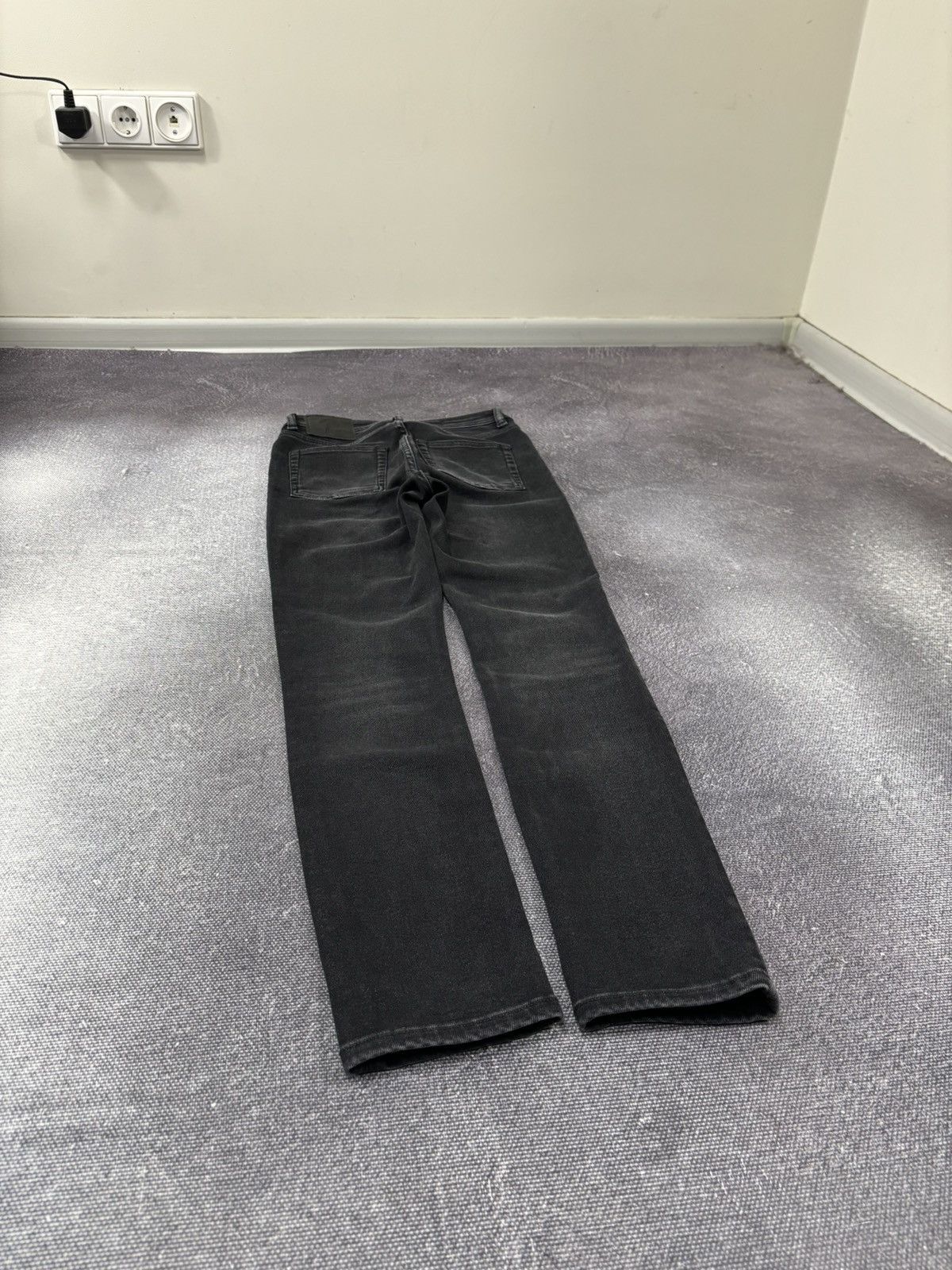 Acne Studios Acne Studios Bla Konst Peg Used Black Women’s Skinny Jeans Size 26" / US 2 / IT 38 - 12 Thumbnail