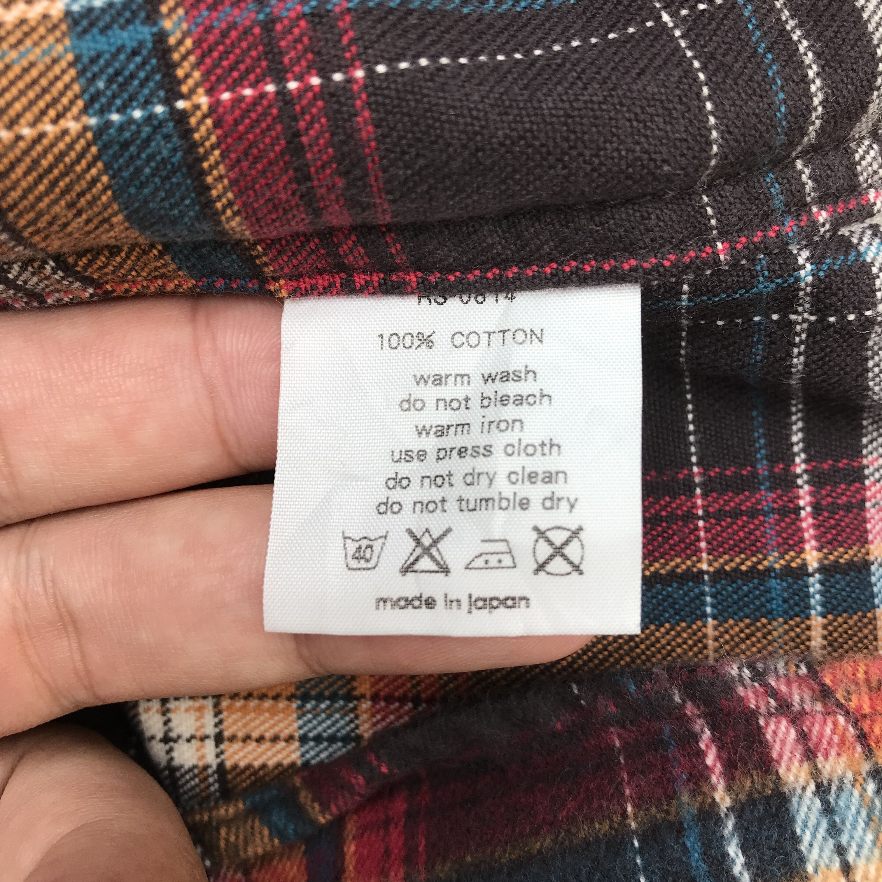 Hiroshi Fujiwara Resonate Good enough Hiroshi Fujiwara flannel Made in japan Size US L / EU 52-54 / 3 - 5 Thumbnail