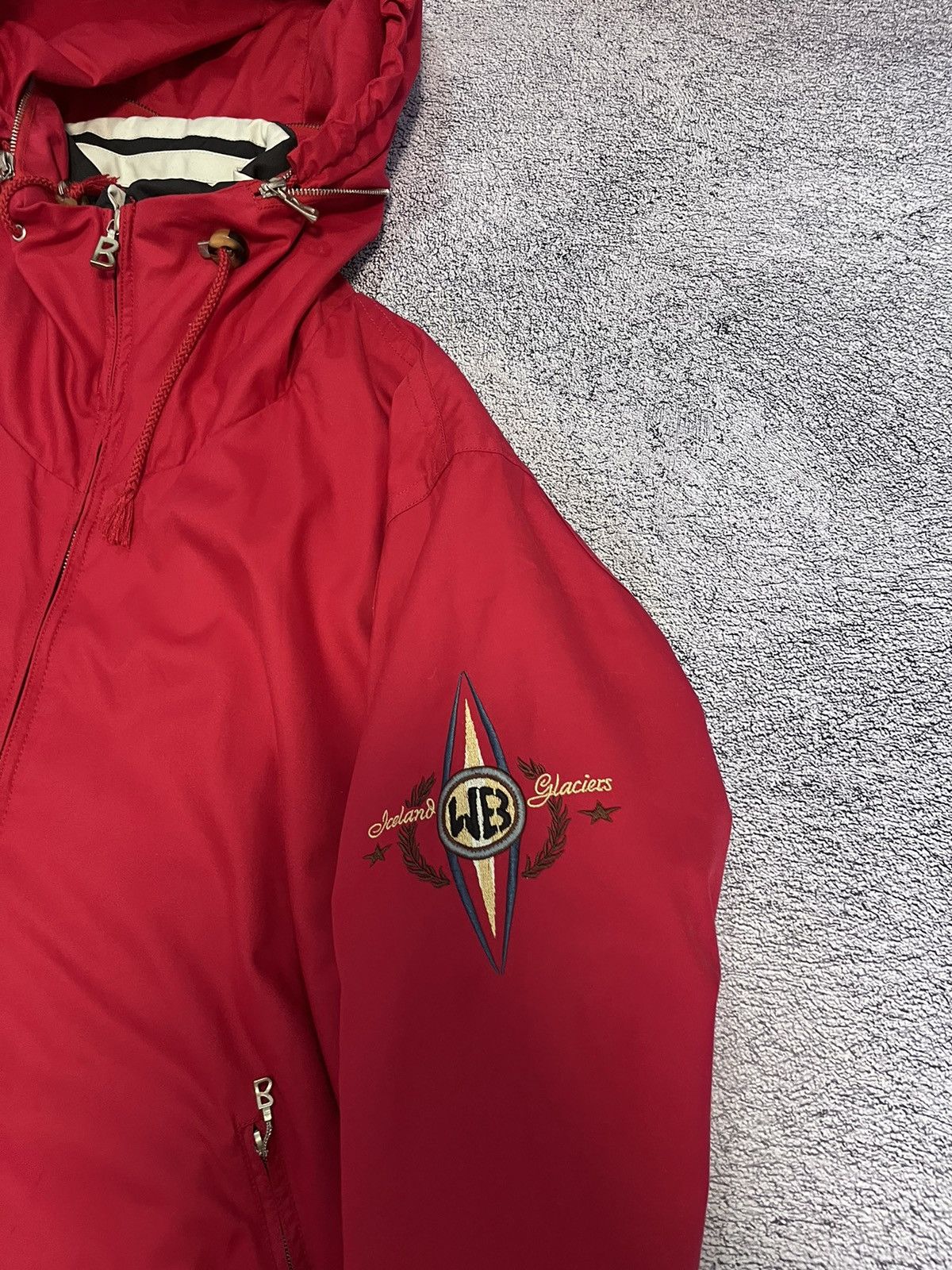 Bogner Bogner Women Jacket Ski Vintage Red Iceland Glaciers Size 38 Size S / US 4 / IT 40 - 6 Thumbnail