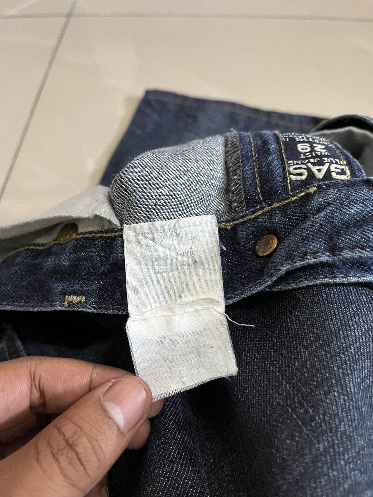 Tornado Mart Flare Jean Vintage Gas jeans baggy low rise bootcut Size US 30 / EU 46 - 15 Thumbnail