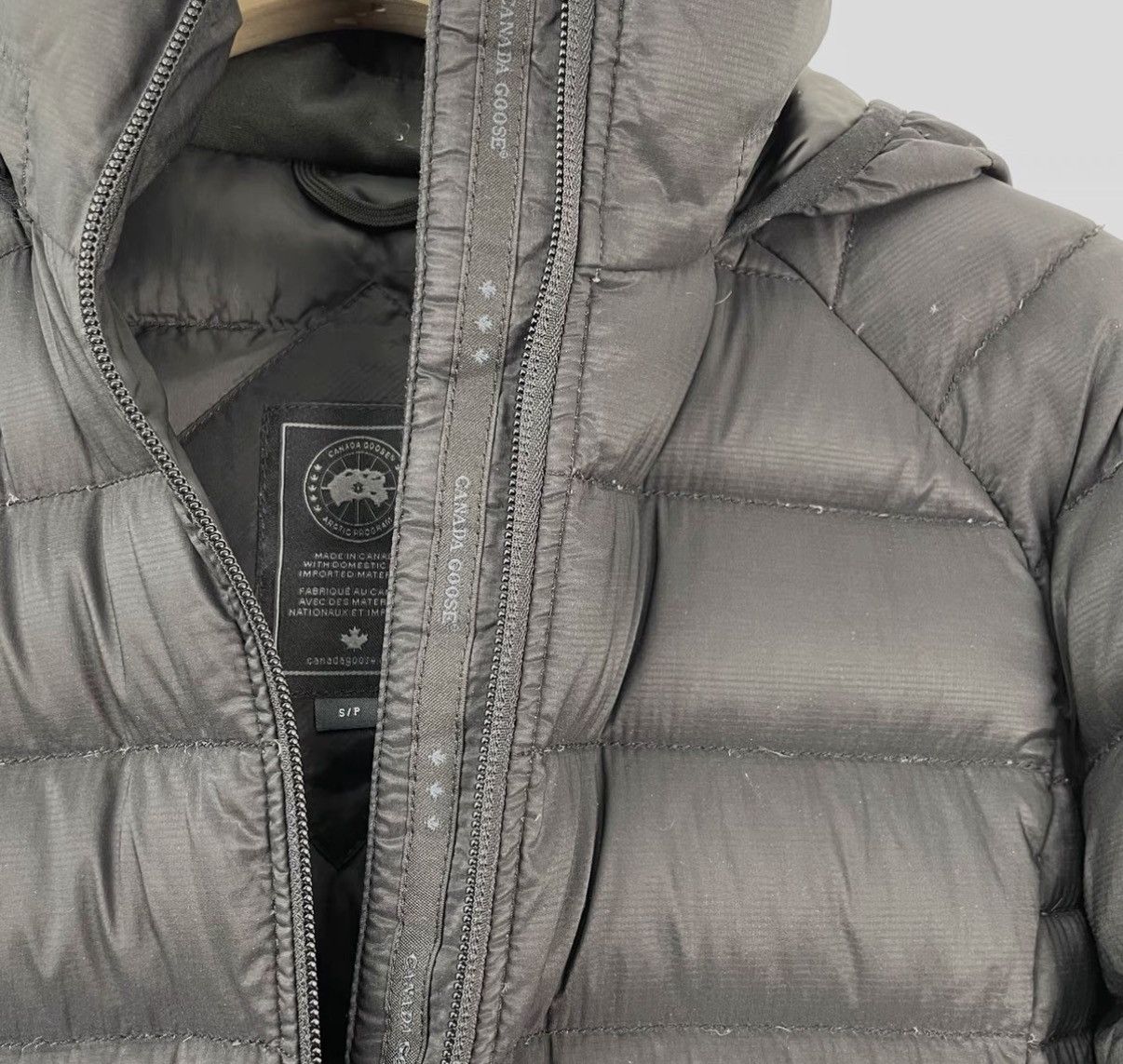 Canada Goose Canada Goose Label Hooded Mid-Length Down Jacket K12 Size US S / EU 44-46 / 1 - 6 Thumbnail