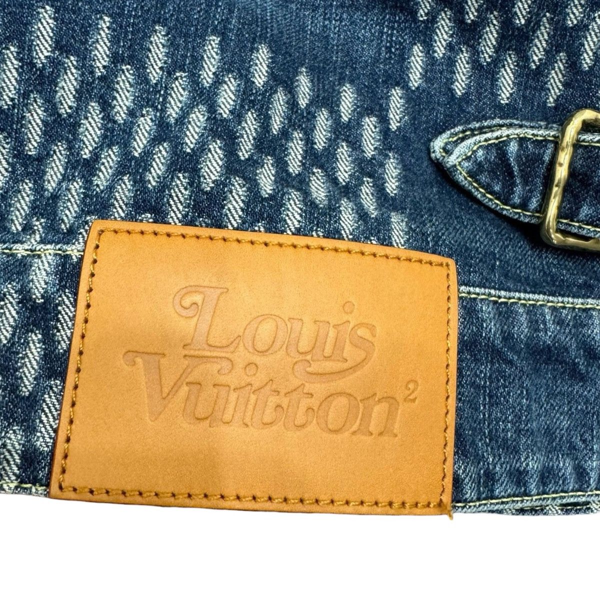 Louis Vuitton × Nigo Louis Vuitton x Nigo 54 Patchwork Monogram Denim Jacket Size US L / EU 52-54 / 3 - 6 Thumbnail