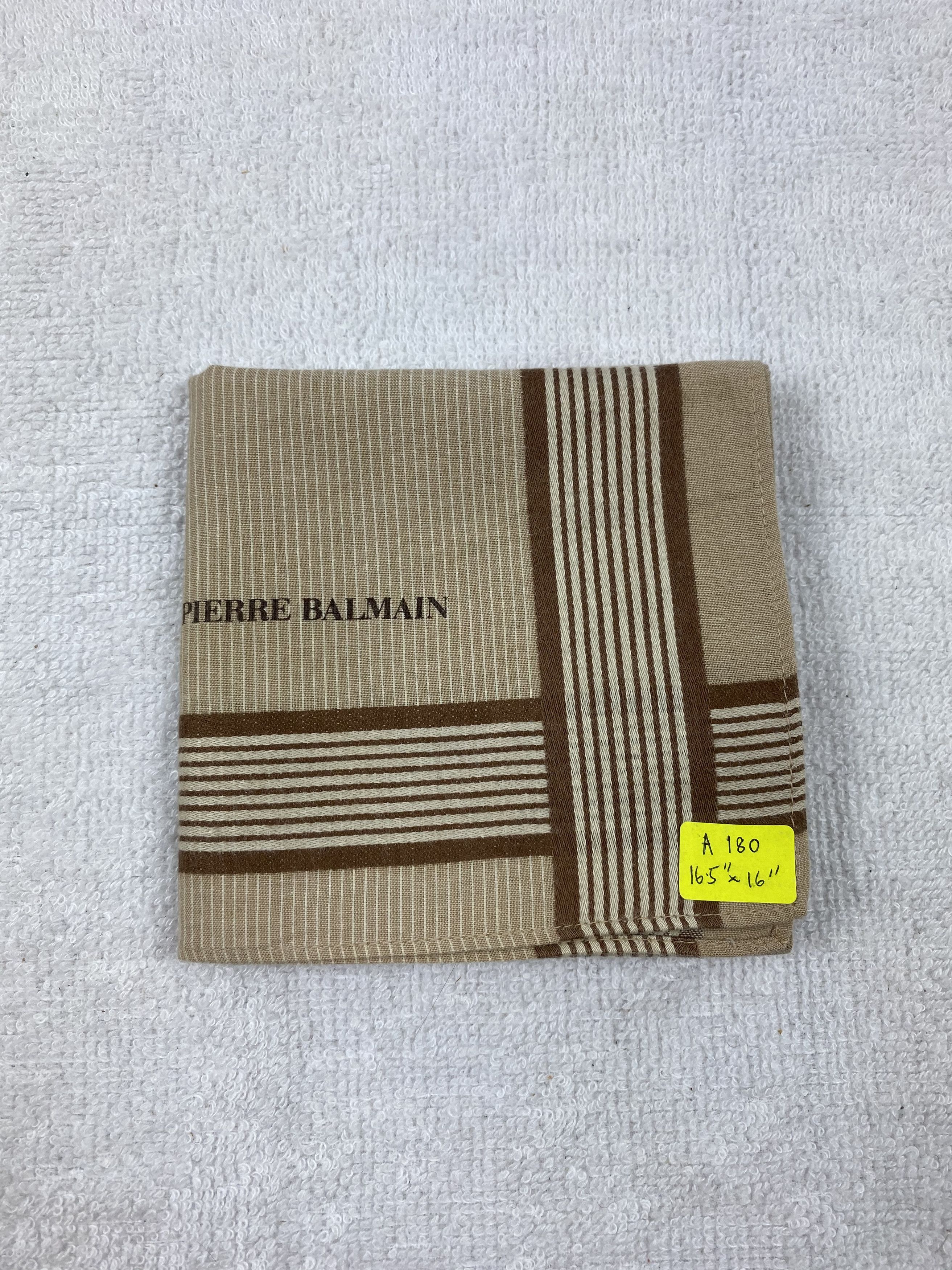 Pierre Balmain × Vintage Pierre Balmain Handkerchief / Bandana / Neckerchief Size ONE SIZE - 6 Thumbnail