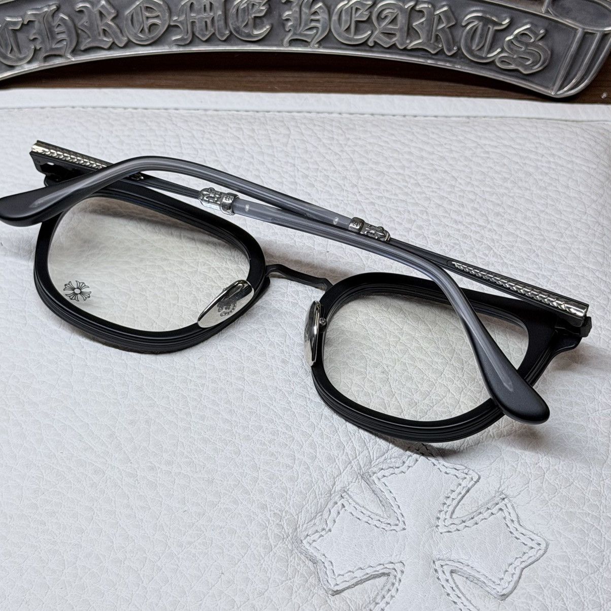 Chrome Hearts Chrome Hearts Strapadictome Glasses Size ONE SIZE - 2 Thumbnail