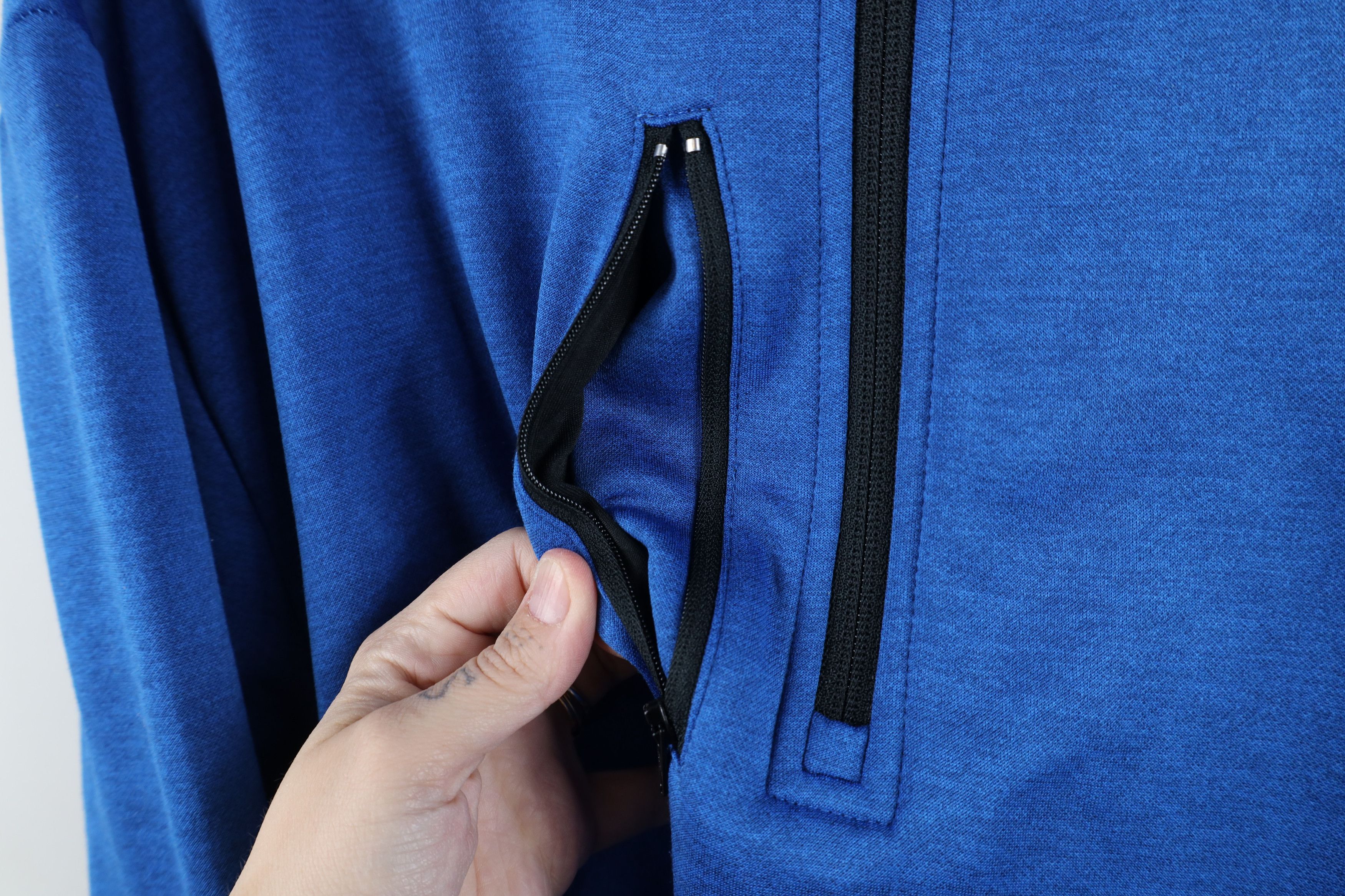 Callaway Callaway Golf Fleece Lined Half Zip Pullover Sweater Blue Size US XXL / EU 58 / 5 - 5 Thumbnail