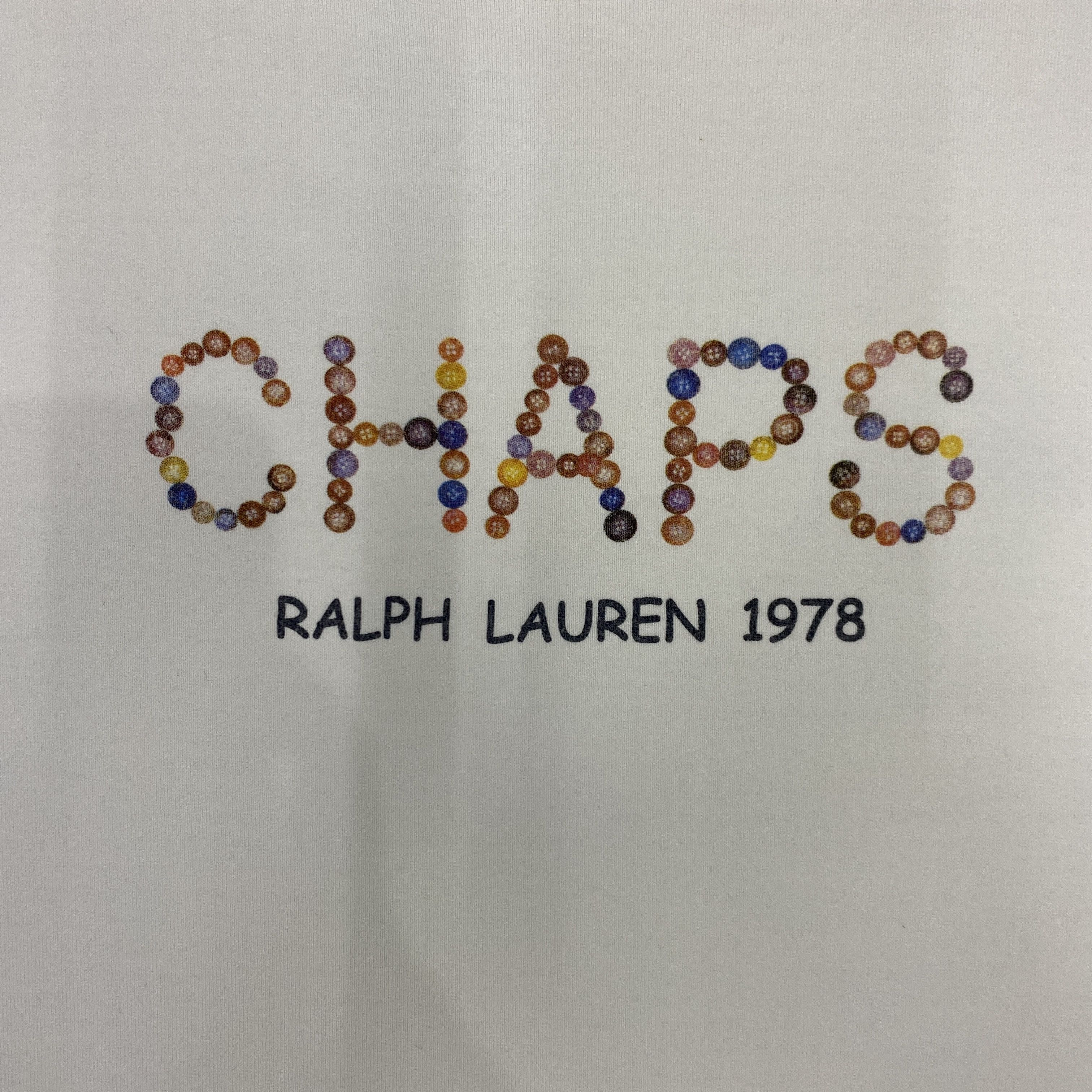 Chaps Ralph Lauren Button Art Chaps Ralph Lauren 1978 Tshirt - K073 Size US M / EU 48-50 / 2 - 8 Thumbnail
