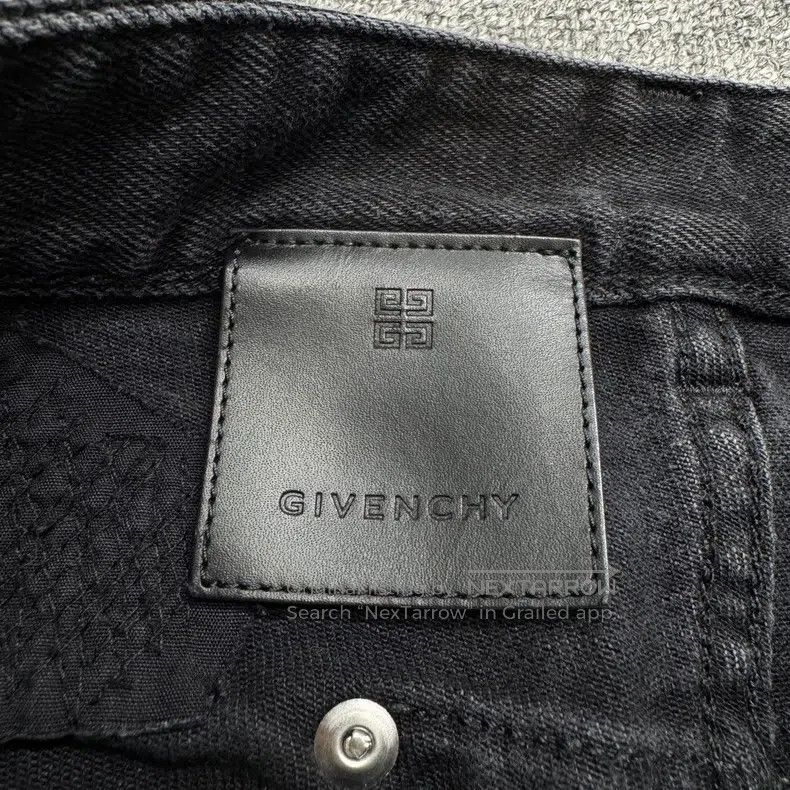 Givenchy Givenchy Distressed Destroyed Denim Pants Size US 31 - 2 Thumbnail