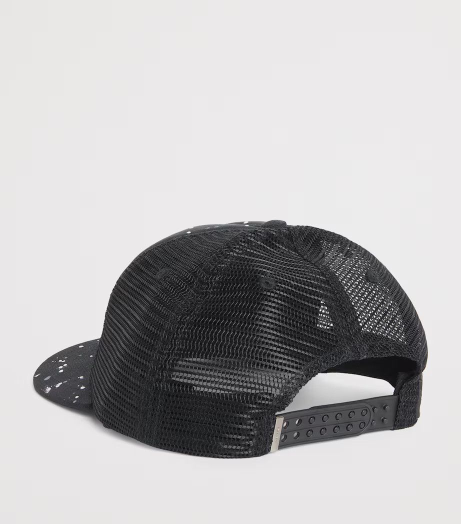 Amiri os11x0226 Size: OS / Vintage Logo Trucker Hat /Cap In Black Size ONE SIZE - 3 Thumbnail