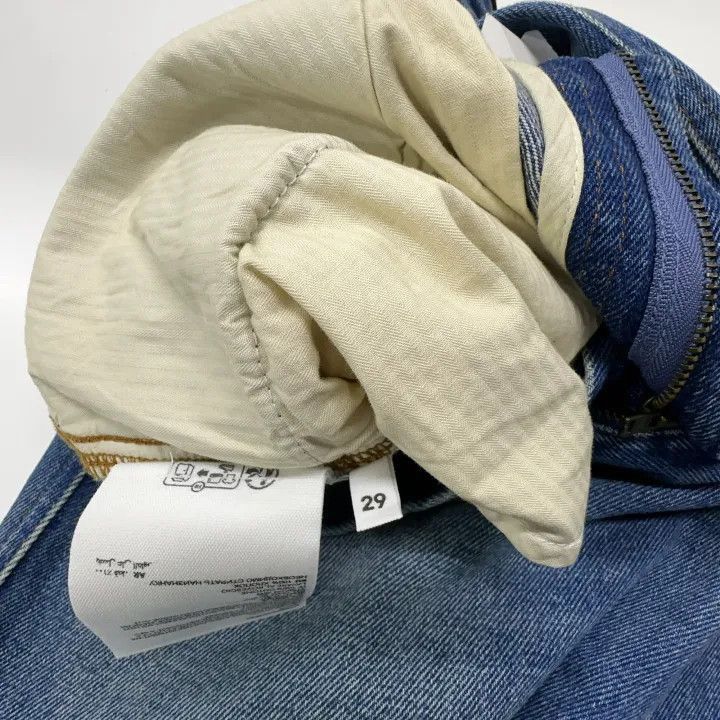 AMI AMIPARIS SS23 Flared Denim Pants for Men -2507 Size US 29 - 5 Thumbnail