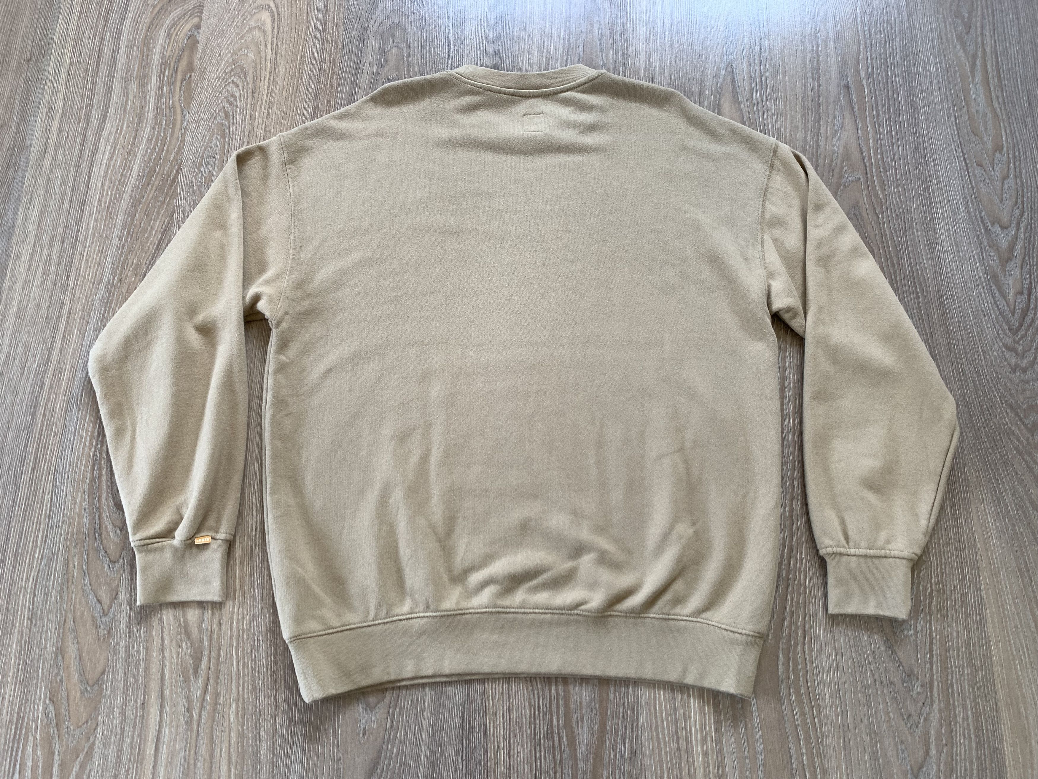 Levi's Levi's Gold Tab Crewneck Beige Sweatshirt Size US M / EU 48-50 / 2 - 3 Thumbnail