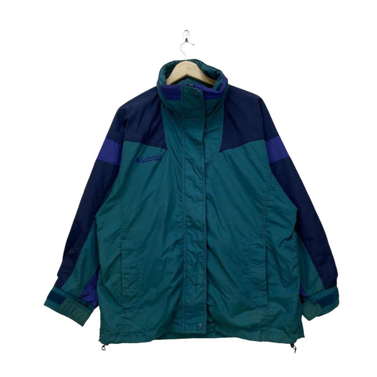 Columbia × Vintage Vintage Columbia Bugaboo Made in Usa Colour Block Jacket Size US M / EU 48-50 / 2 - 1 Thumbnail