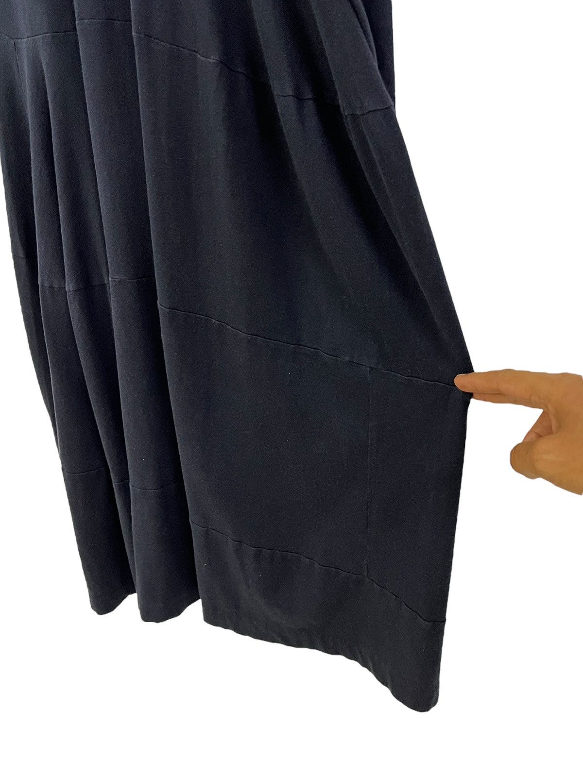 Comme des Garcons 1990s Robe De Chambre CDG Reworked Asymmetrical Dress Size S / US 4 / IT 40 - 7 Thumbnail
