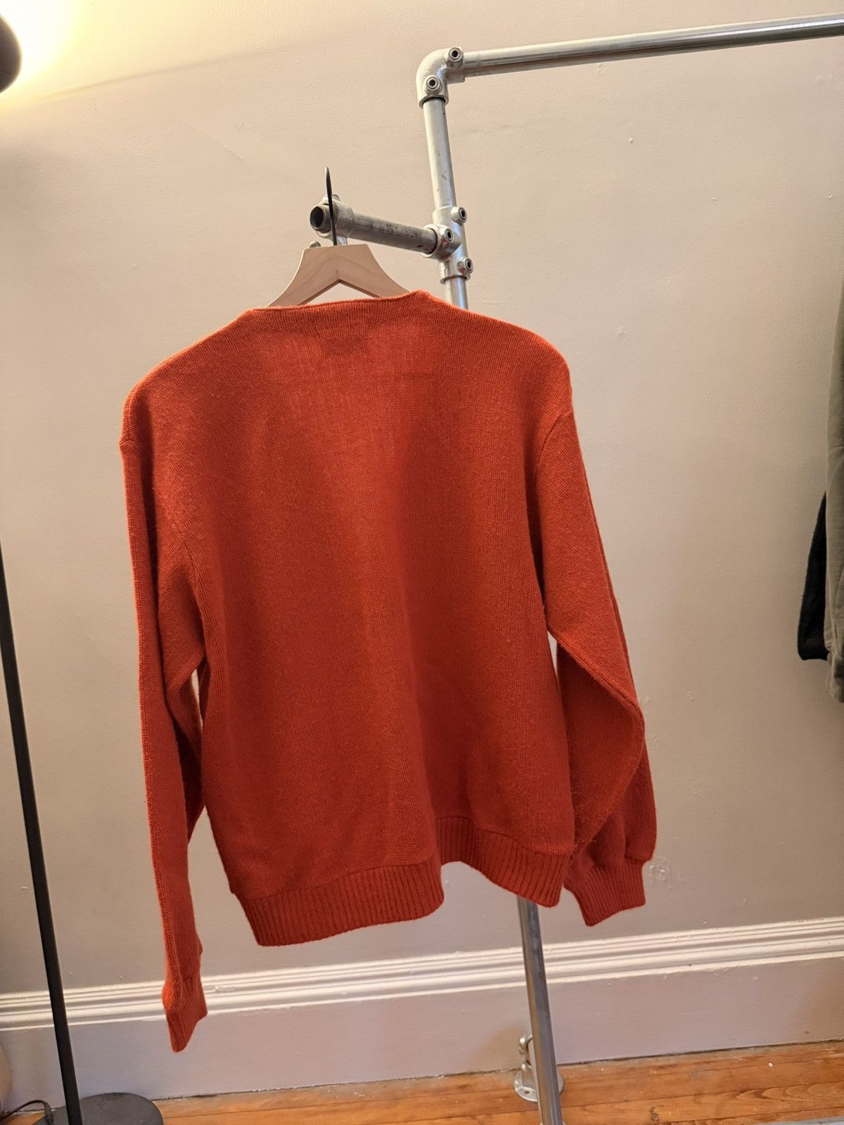 Sears Vintage Orange Sears Cardigan Size US L / EU 52-54 / 3 - 5 Thumbnail