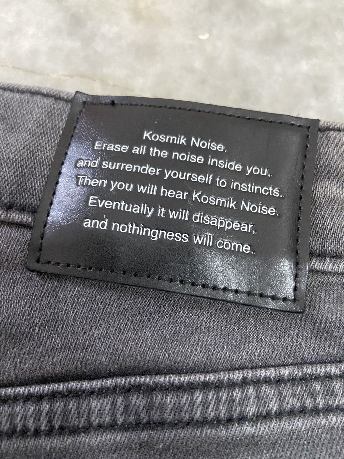 GU × Undercover Gu x Undercover Jeans kosmik Noise Distressed Pants Size US 30 / EU 46 - 10 Thumbnail