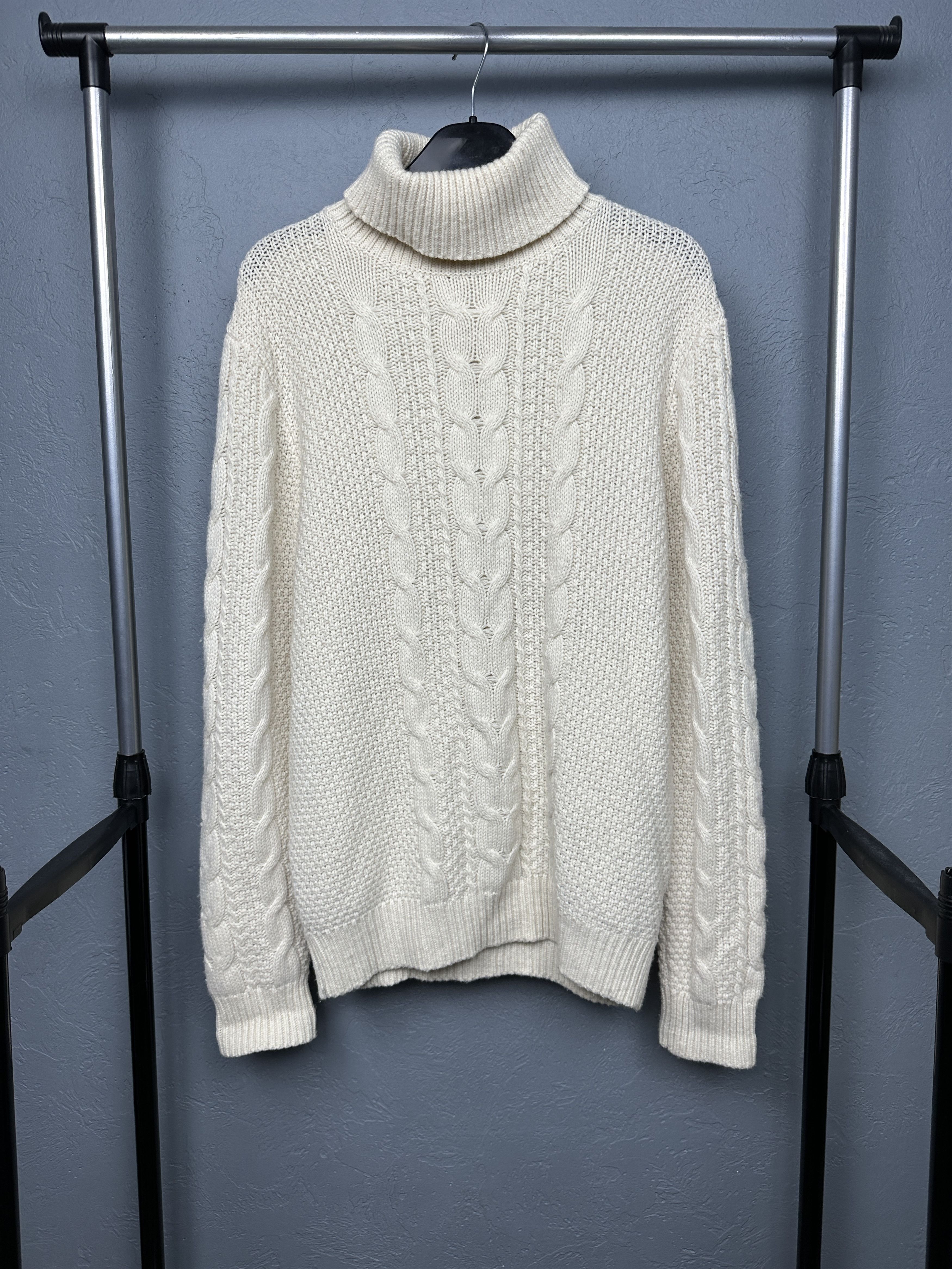 Reiss Reiss Mens High Neck Wool Knit Sweater Size US L / EU 52-54 / 3 - 1 Thumbnail