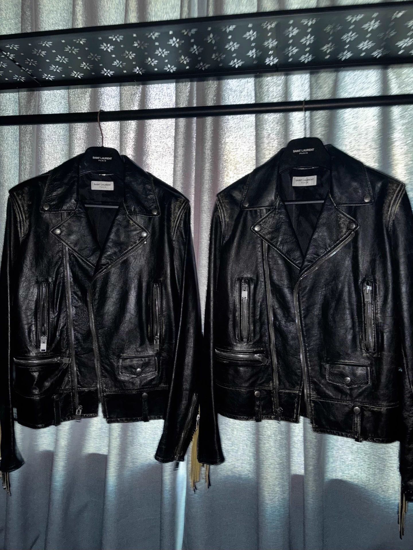 Saint Laurent Paris Saint Laurent 16FW L01 Fringe Distressed Leather Jacket Size US M / EU 48-50 / 2 - 2 Thumbnail
