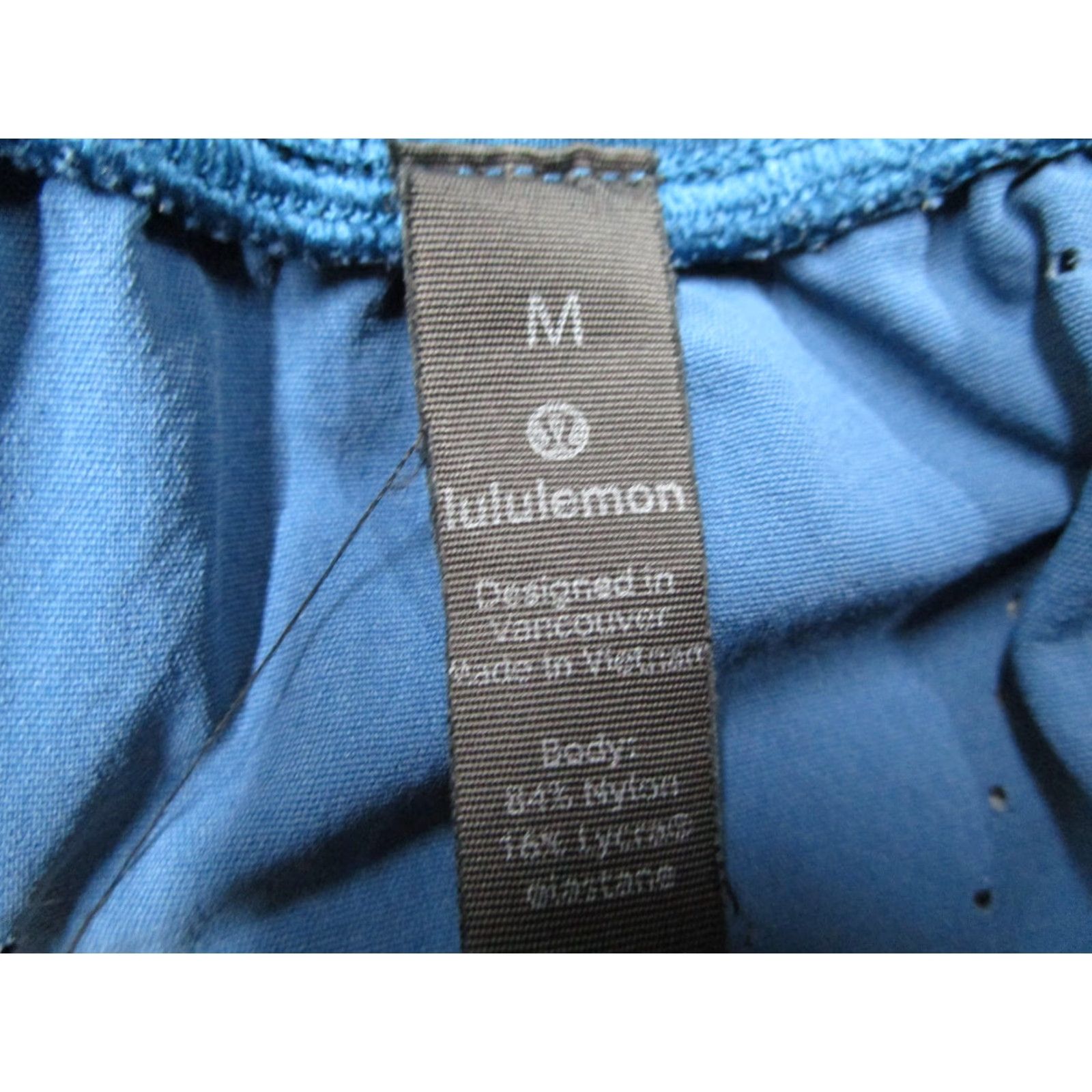 Lululemon Lululemon Shorts Mens Medium Blue Athletic Drawstring Waist Linerless Sport Size US 31 - 2 Thumbnail