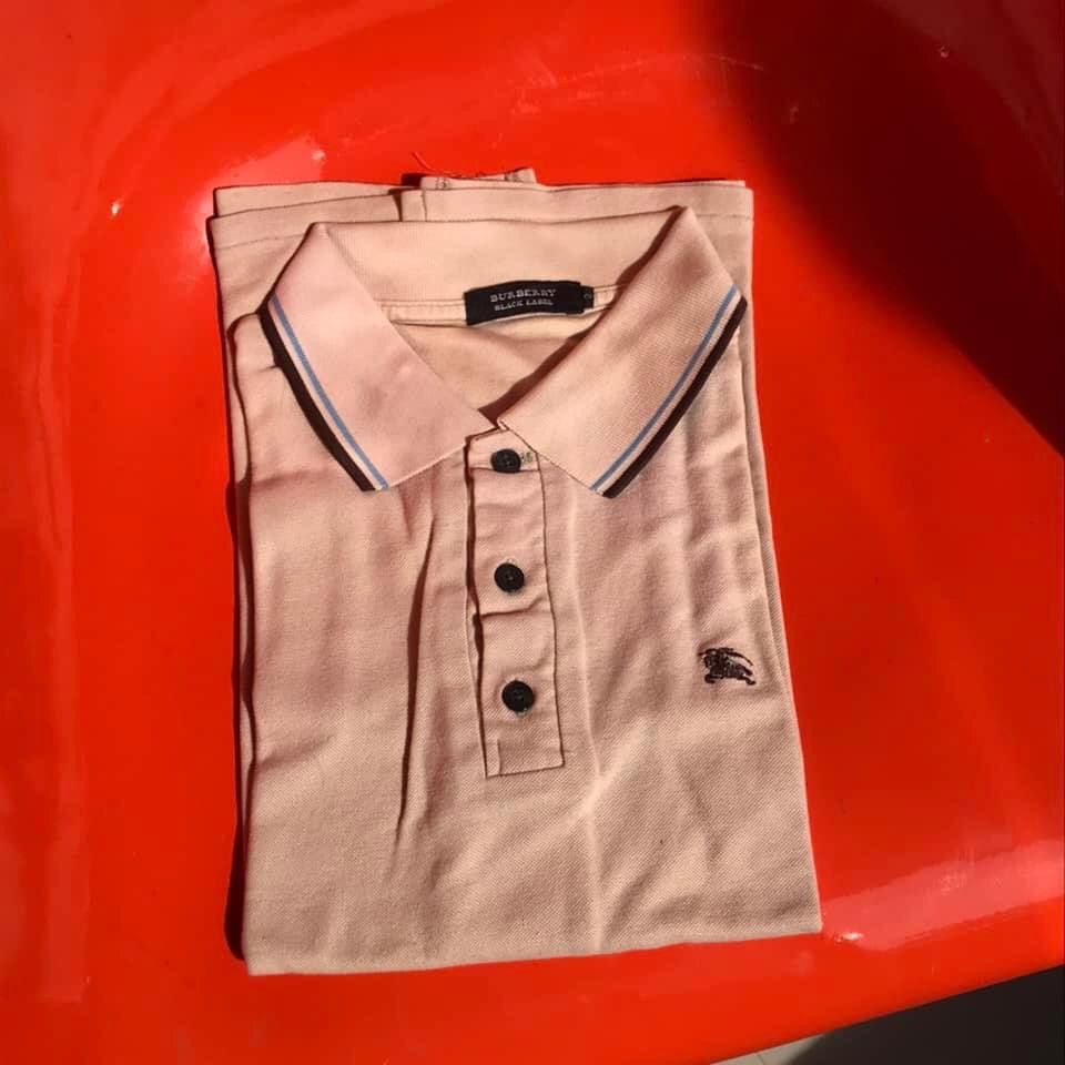 Burberry × Other UK Burberry London Black Label Polo shirt in Beige cream brown Size US M / EU 48-50 / 2 - 1 Thumbnail