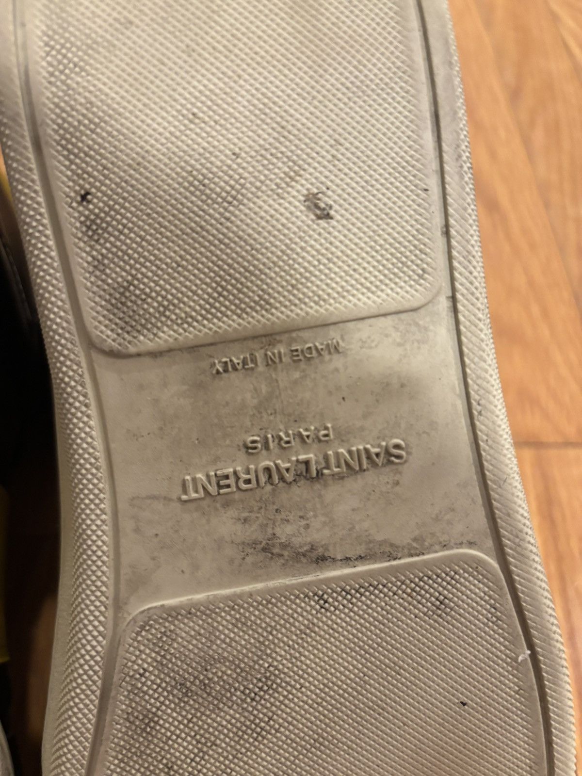Saint Laurent Paris Saint Laurent SL/10H Hightop Sneakers Size US 12 / EU 45 - 10 Thumbnail