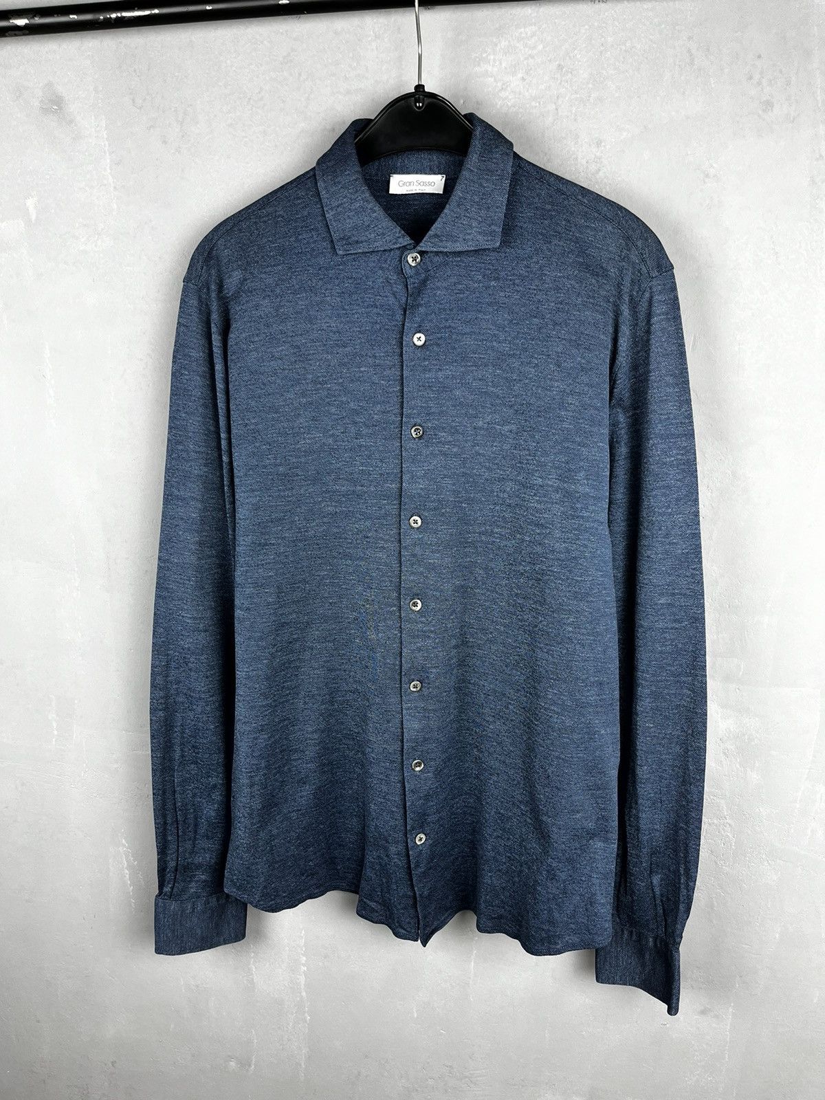 Gran Sasso Gran Sasso Shirt Pullover Mens Size L Hype Authentic Size US L / EU 52-54 / 3 - 5 Thumbnail