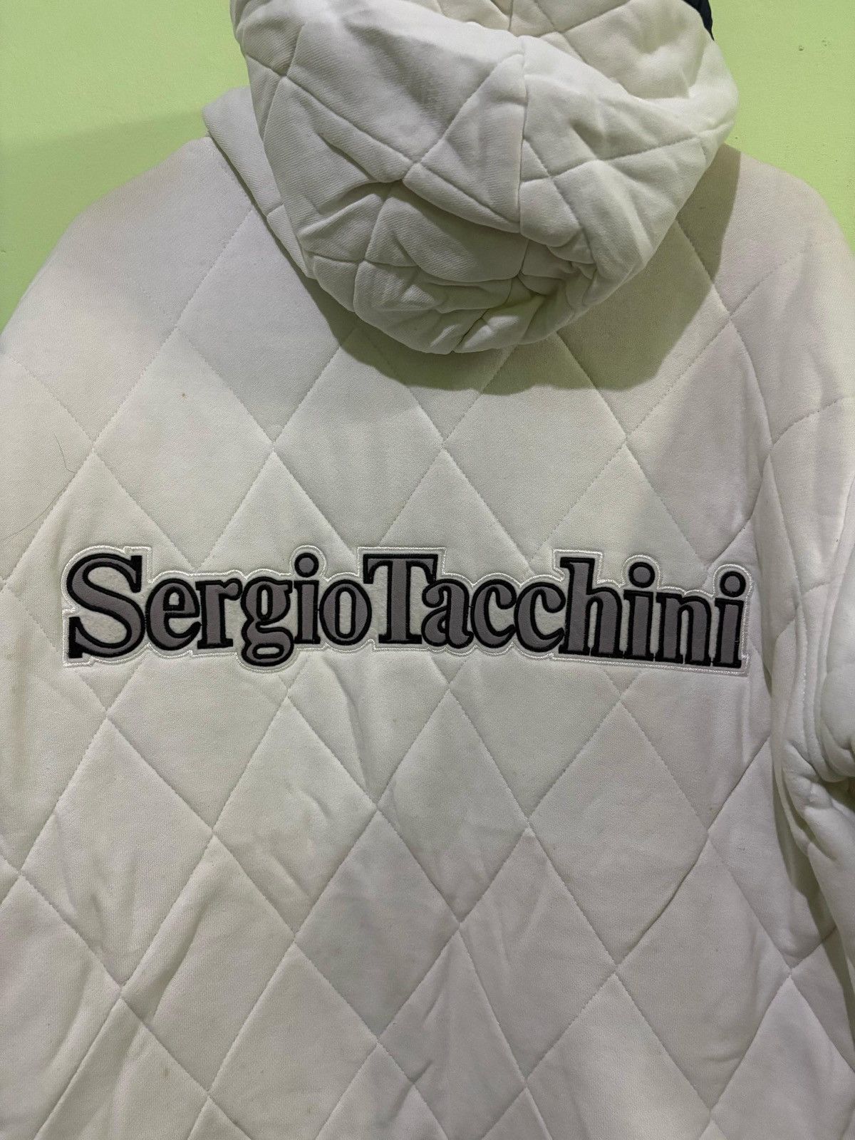 Sergio Tacchini Vintage Sergio Tacchini Quilted Jacket Embroidery Logo Size US M / EU 48-50 / 2 - 9 Thumbnail